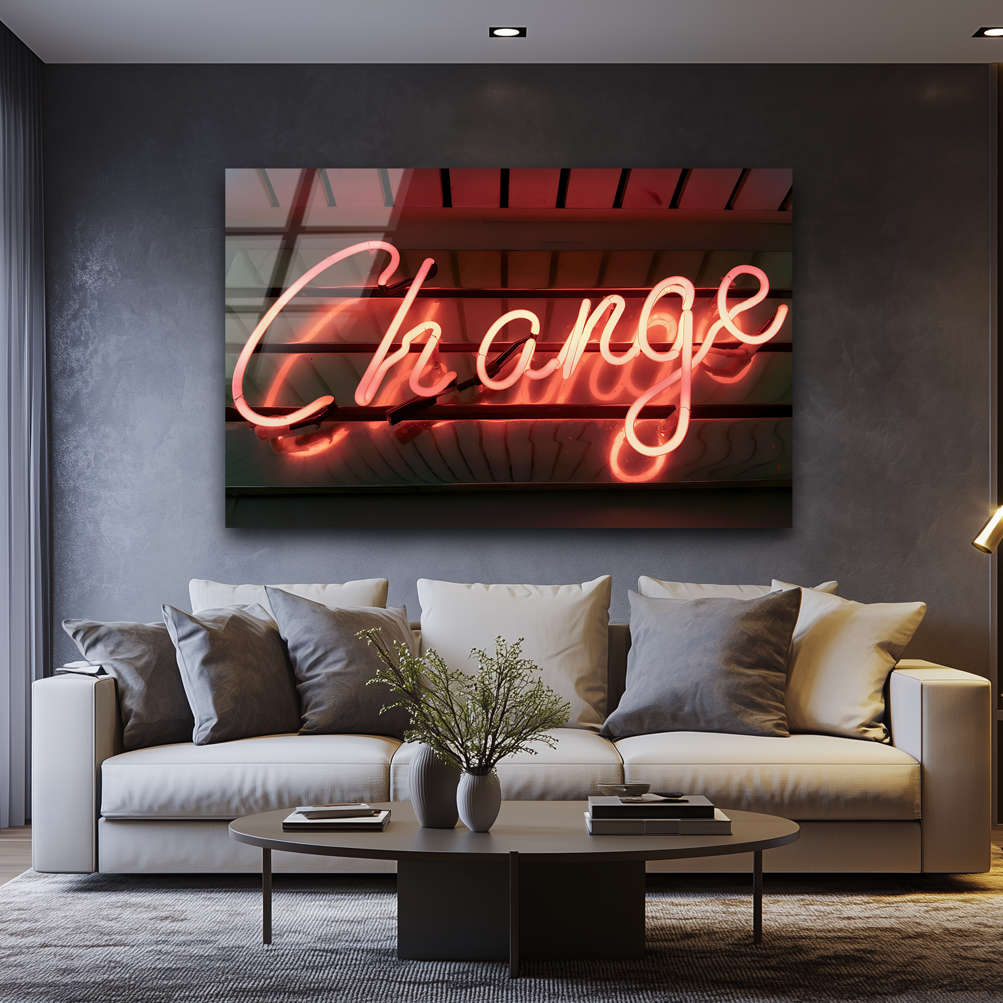 CHANGE | Premium HD Metal Wall Art