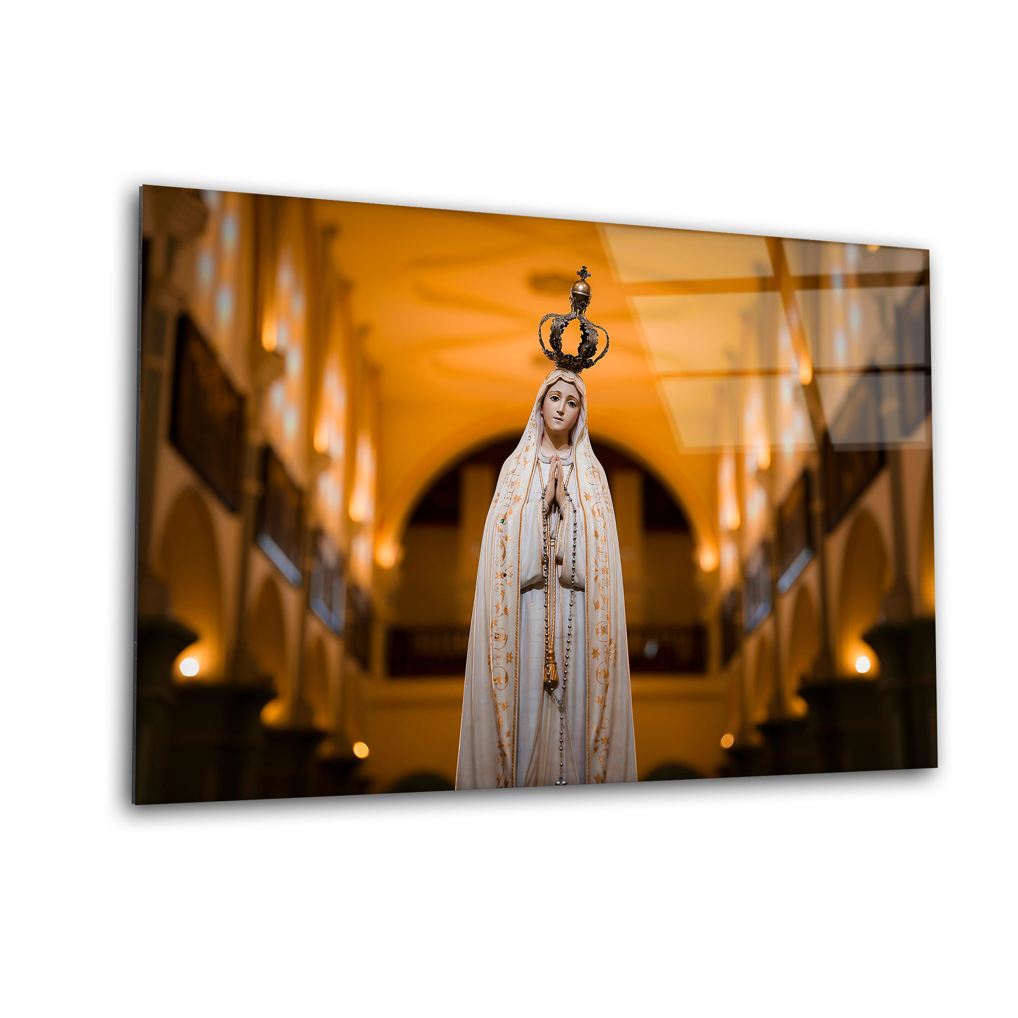 Our Lady of Fatima | Premium HD Metal Wall Art
