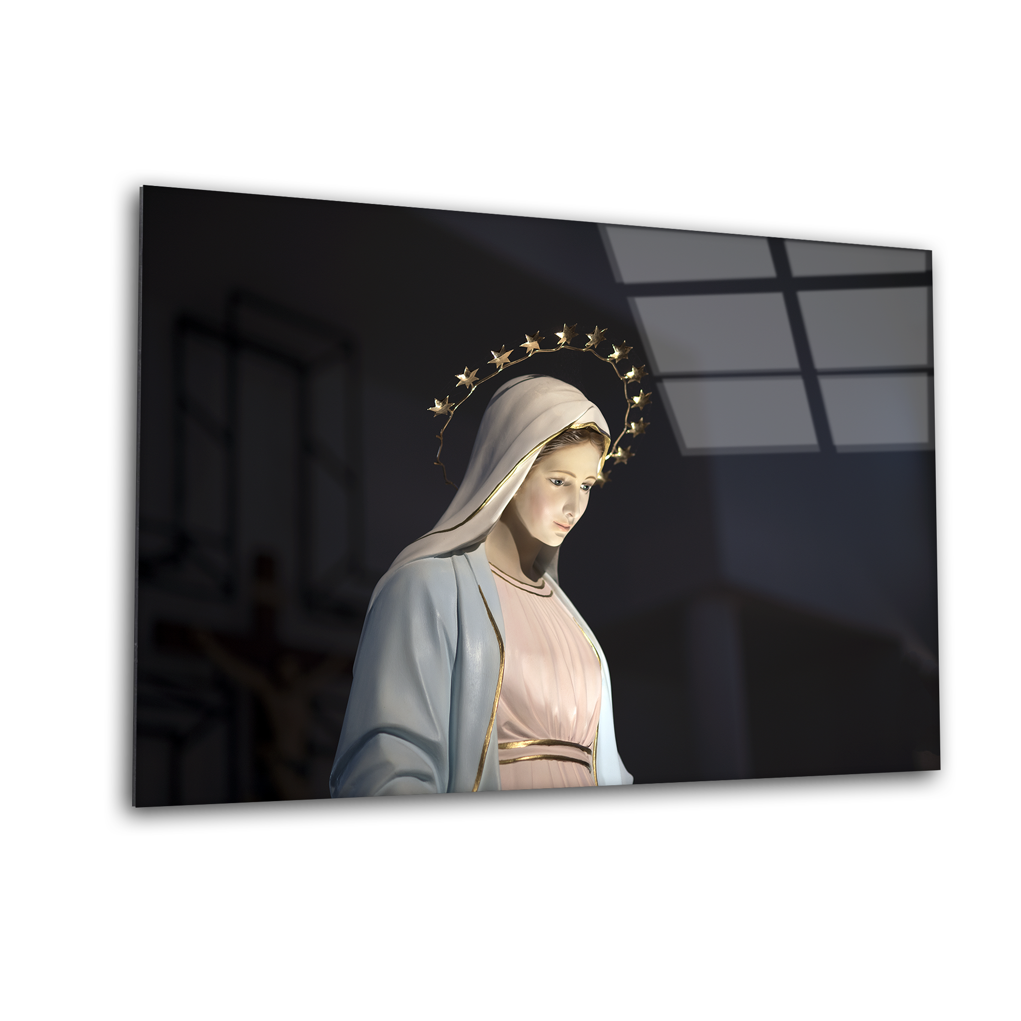 Our Lady of Medjugorje | Premium HD Metal Wall Art