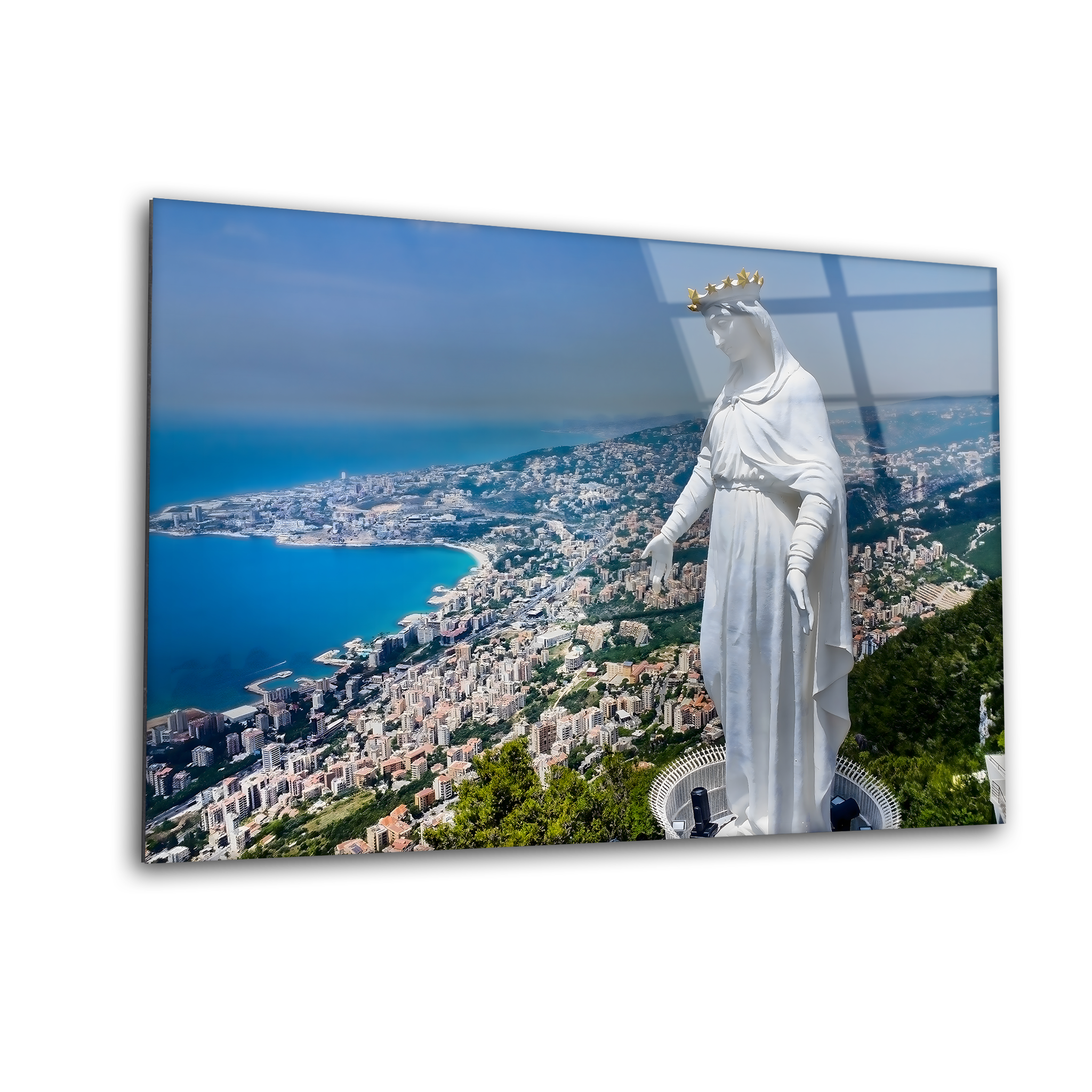 Our Lady of Lebanon | Premium HD Metal Wall Art