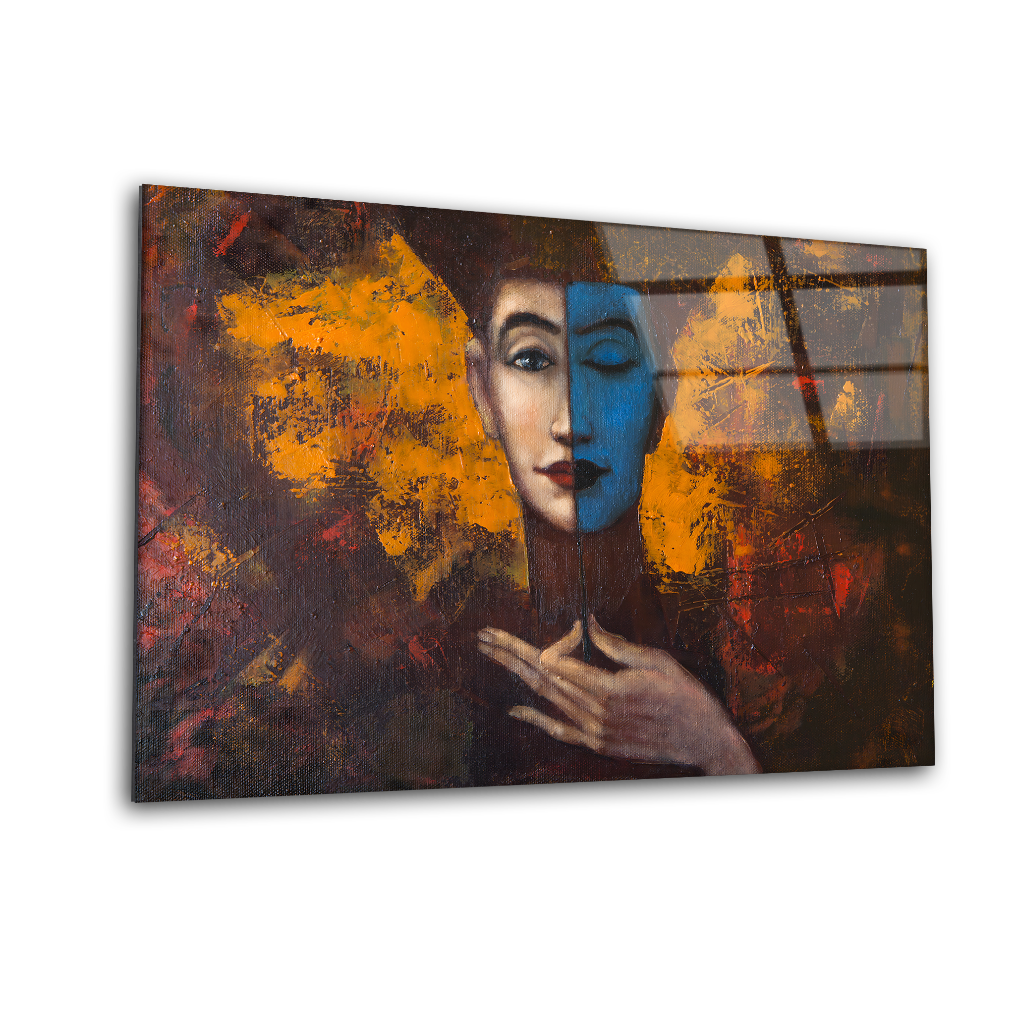 Timeless Beauty Portrait | Premium HD Metal Wall Art