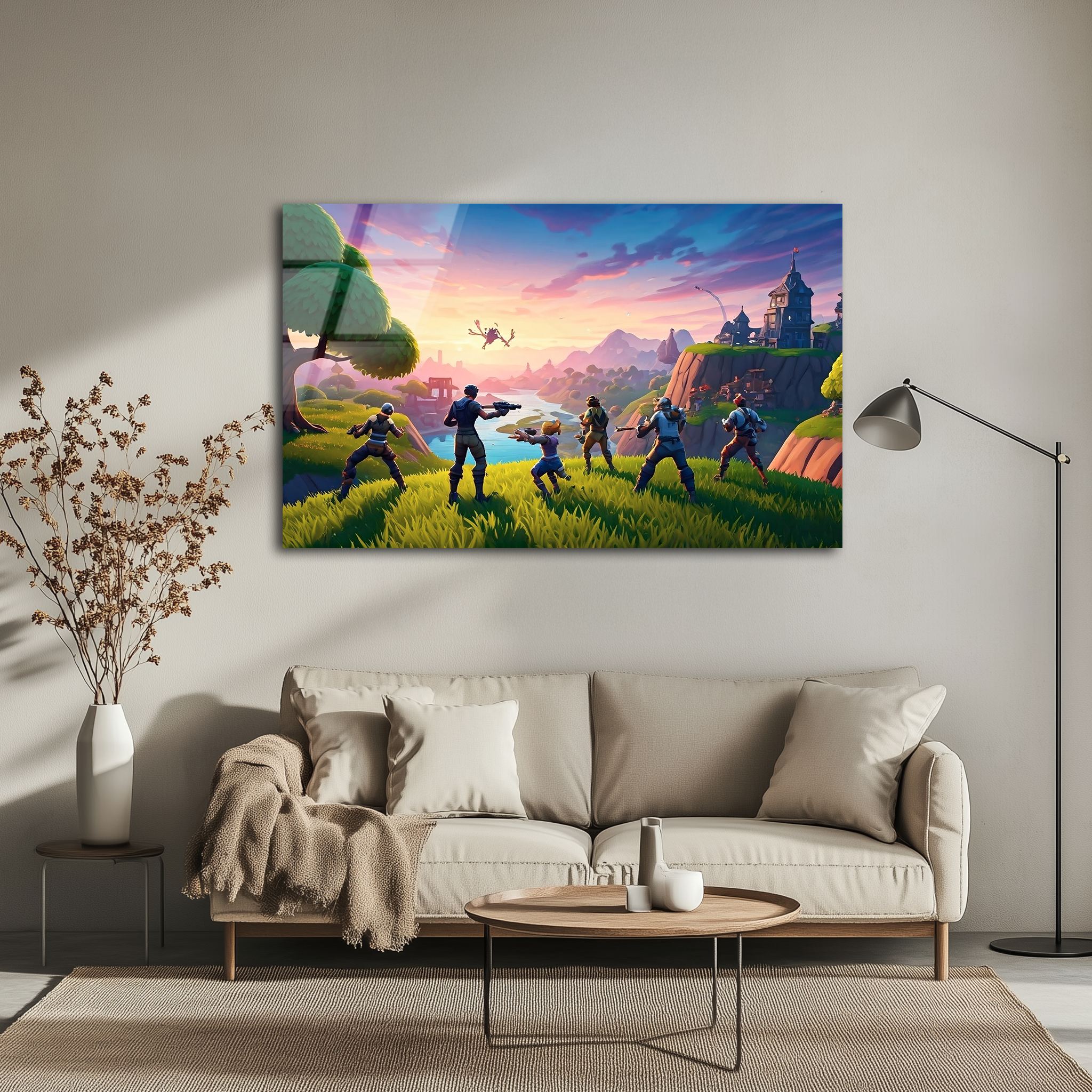 Fortnite Realms | Premium HD Metal Wall Art