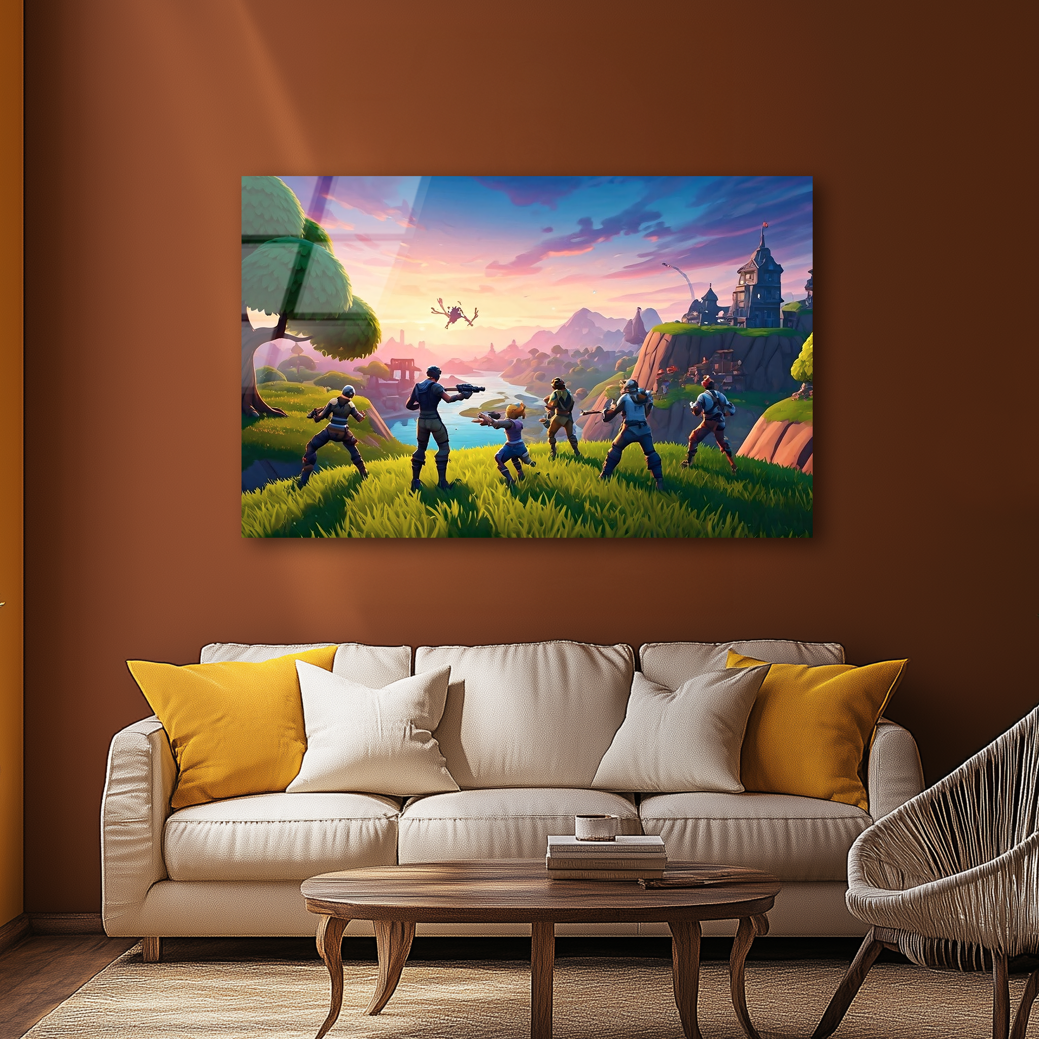 Fortnite Realms | Premium HD Metal Wall Art
