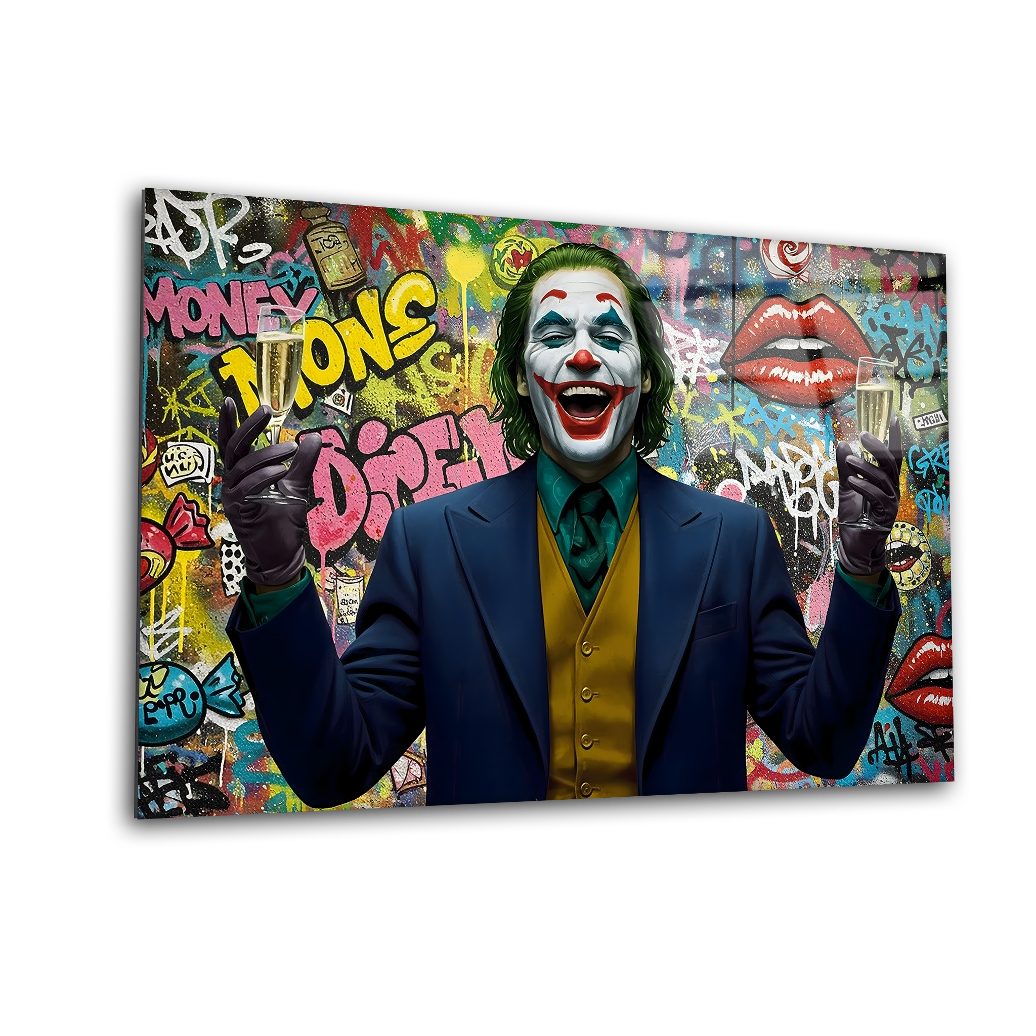 The Joker | Premium HD Metal Wall Art