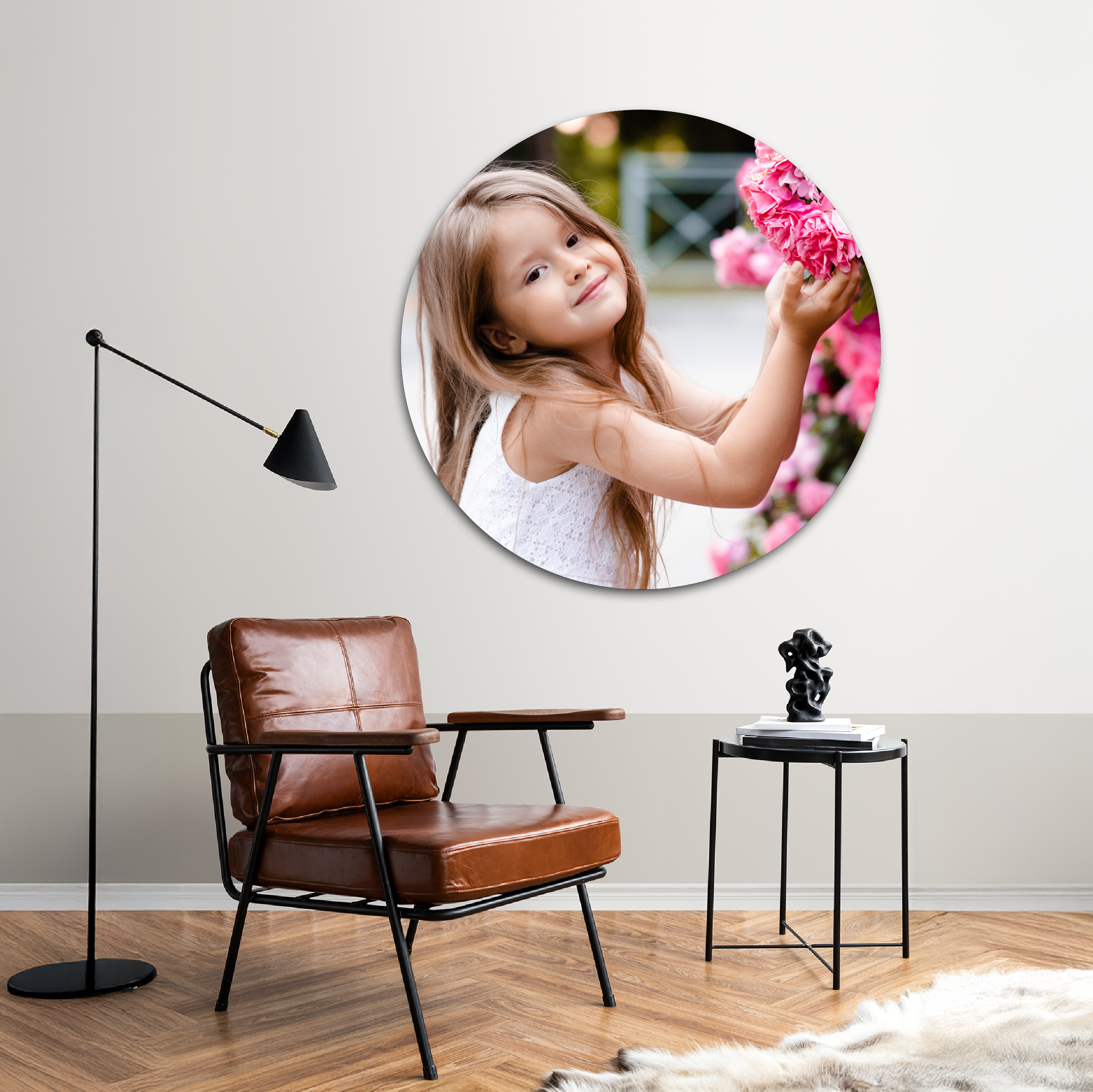 Round Customized Wall Art | Premium HD Metal Wall Art