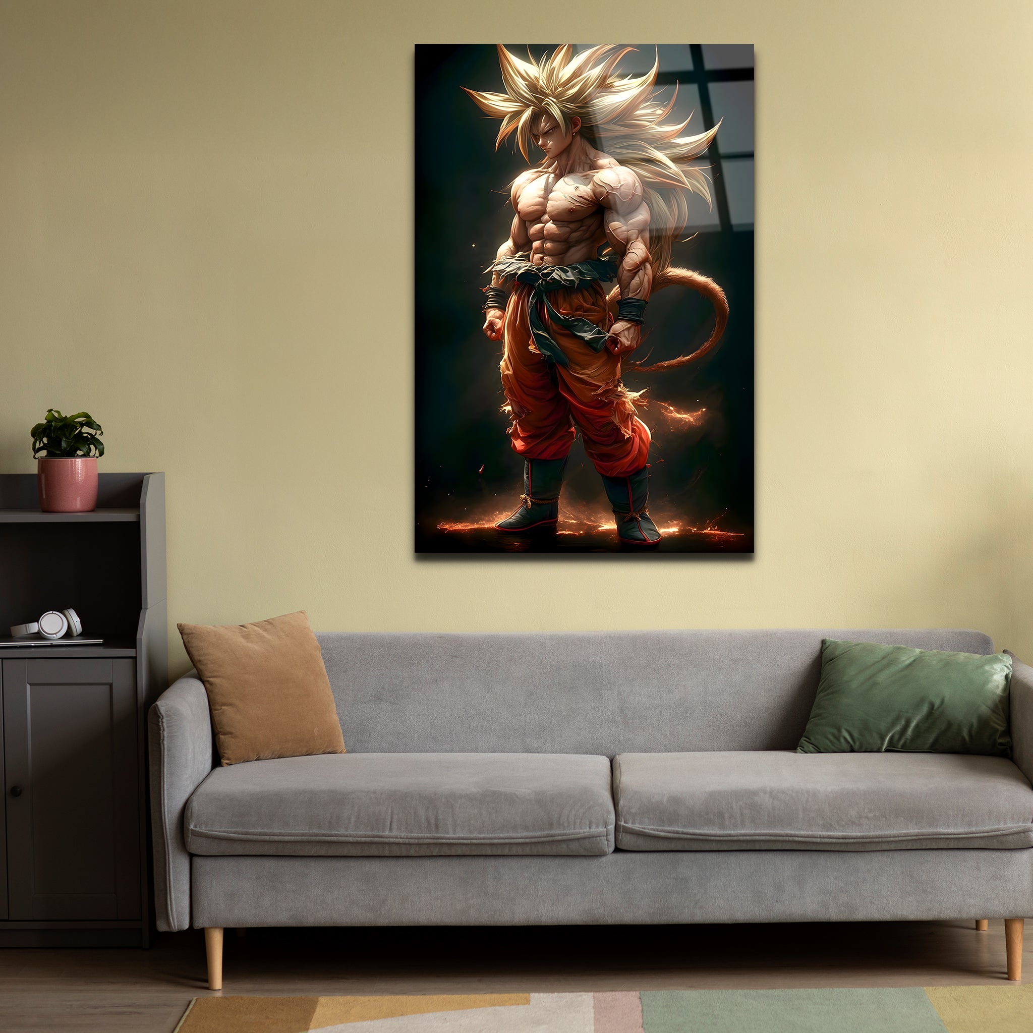 Goku | Premium HD Metal Wall Art