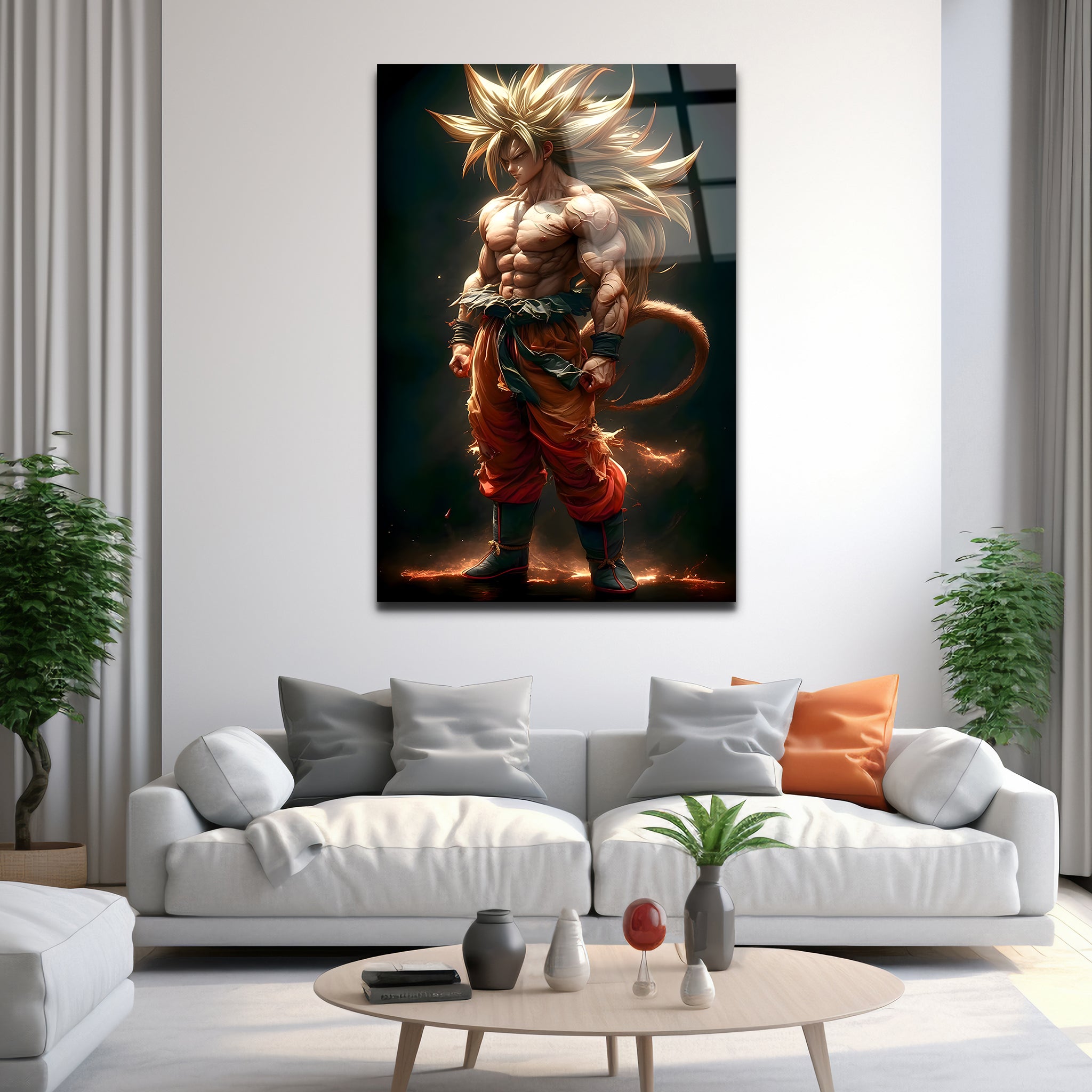 Goku | Premium HD Metal Wall Art