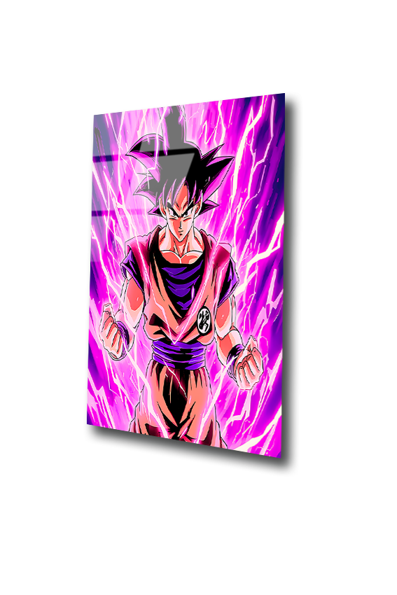 Goku: Saiyan Spirit Unleashed | Premium HD Metal Wall Art