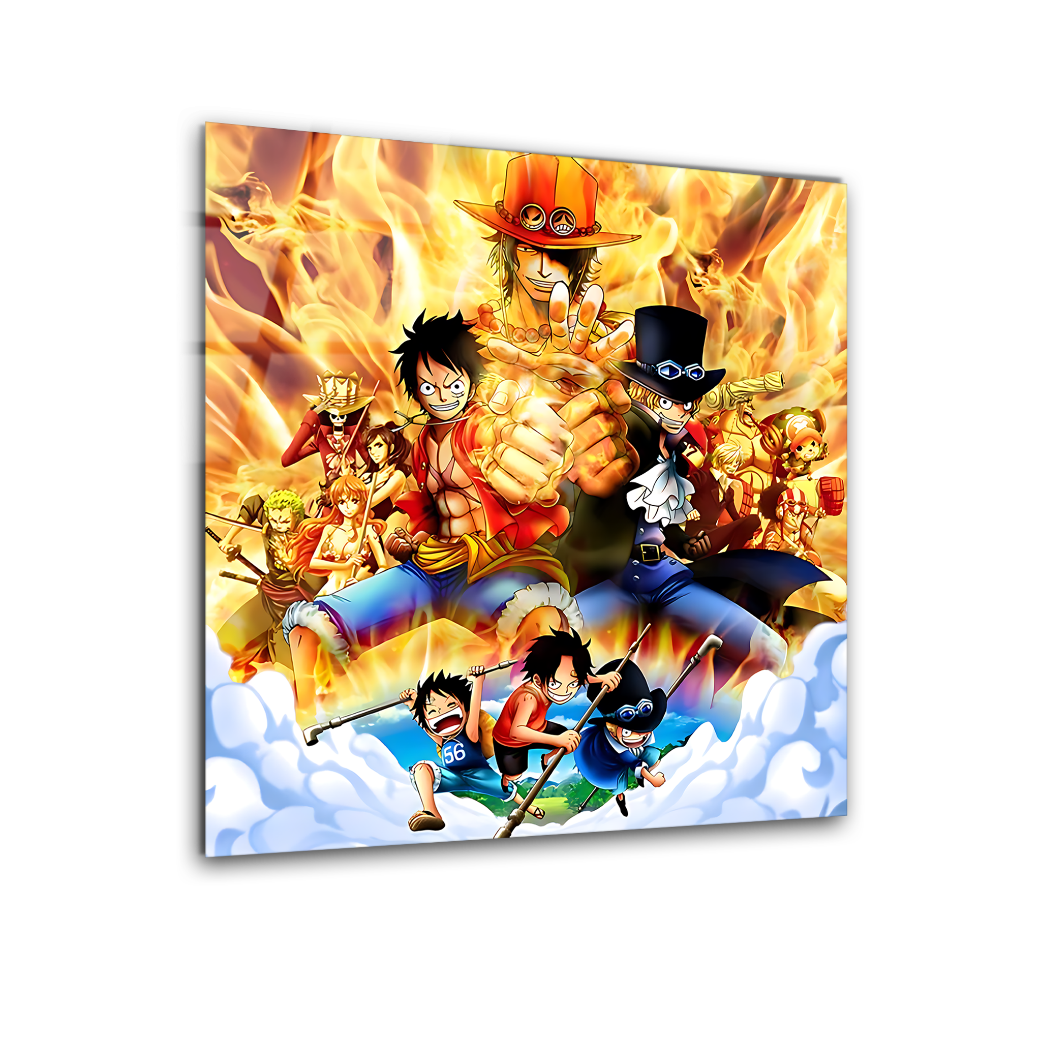 The Legacy of the Three Brothers | Premium HD Metal Wall Art