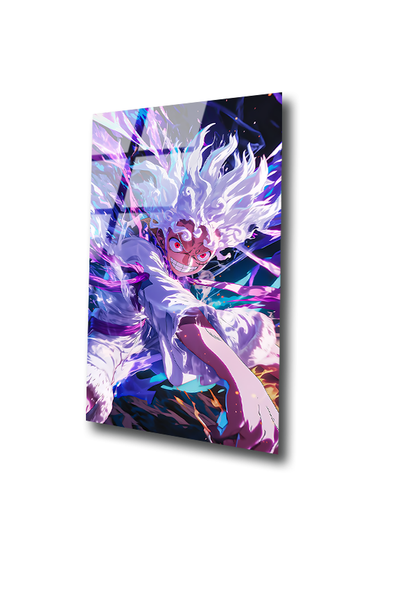 Luffy: Gear Fifth Awakening | Premium HD Metal Wall Art