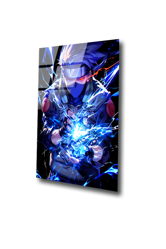 Kakashi: Lightning Fang | Premium HD Metal Wall Art