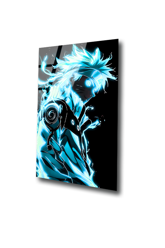 Naruto: Eternal Light of the Shinobi | Premium HD Metal Wall Art