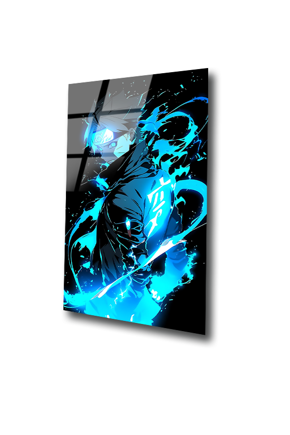 Naruto: Storm of the Hidden Lea | Premium HD Metal Wall Art