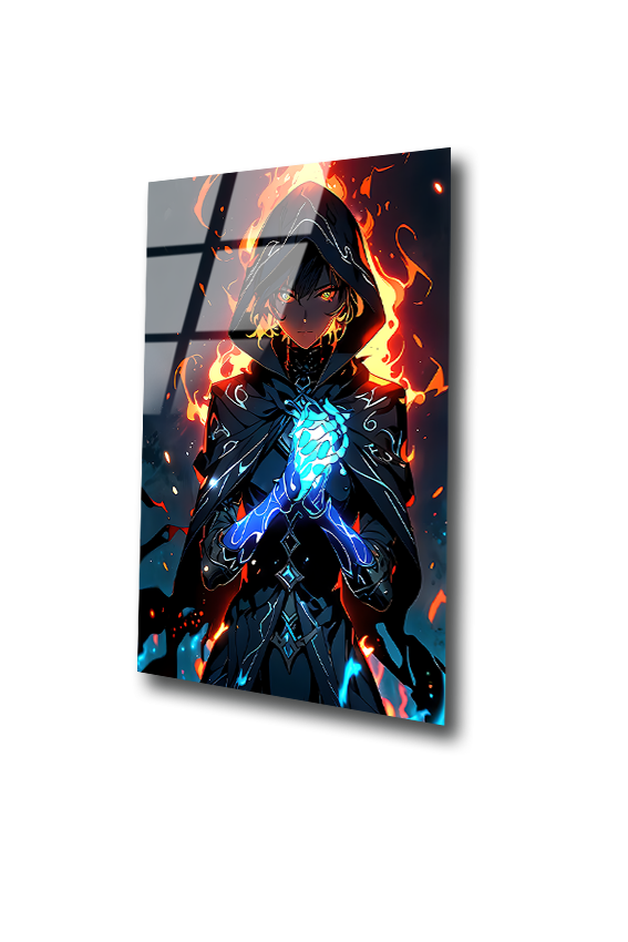 Levi Ackerman: The Shadow of Vengeance| Premium HD Metal Wall Art