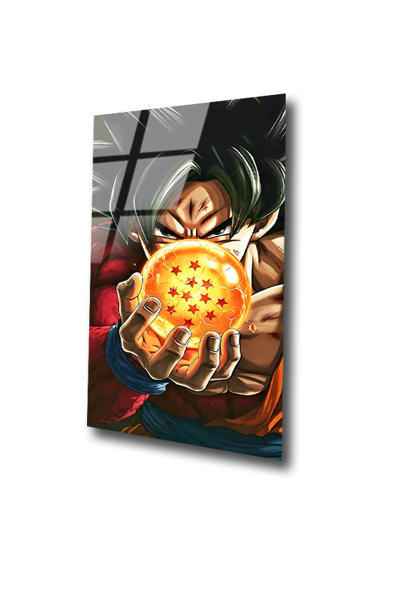 Goku: The Eternal Quest | Premium HD Metal Wall Art