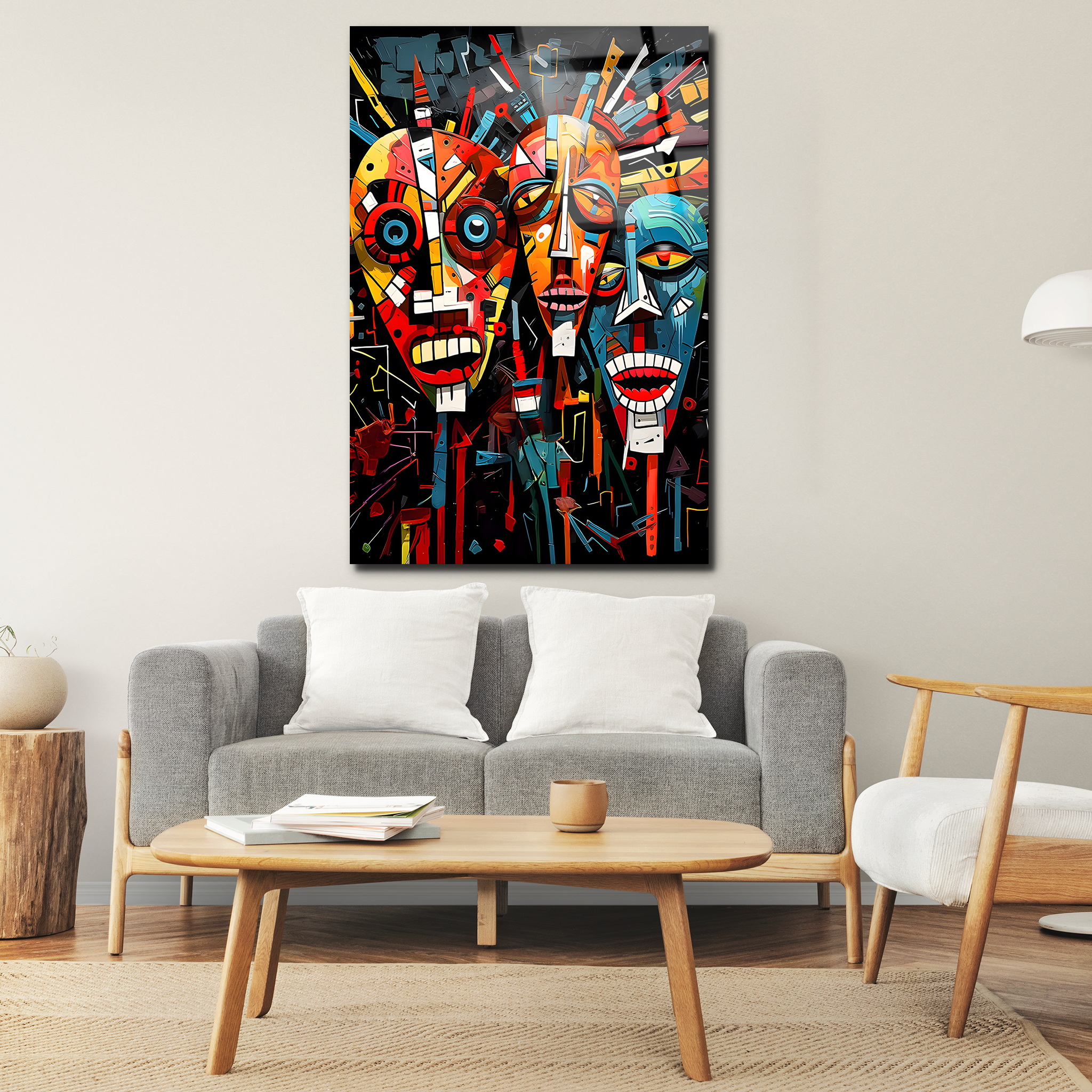 Contemporary Expressionism | Premium HD Metal Wall Art