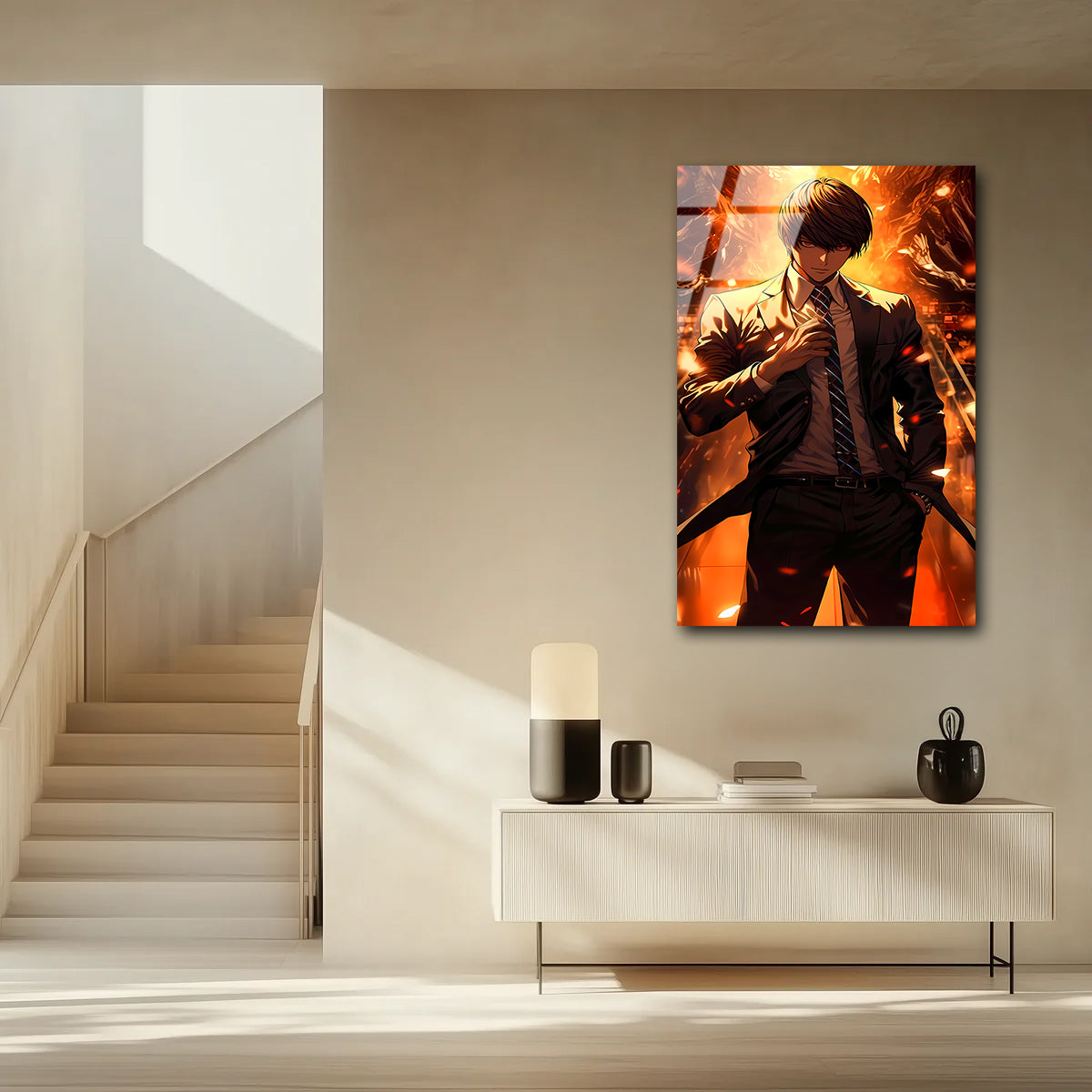 Light Yagami: Kira’s Judgment | Premium HD Metal Wall Art