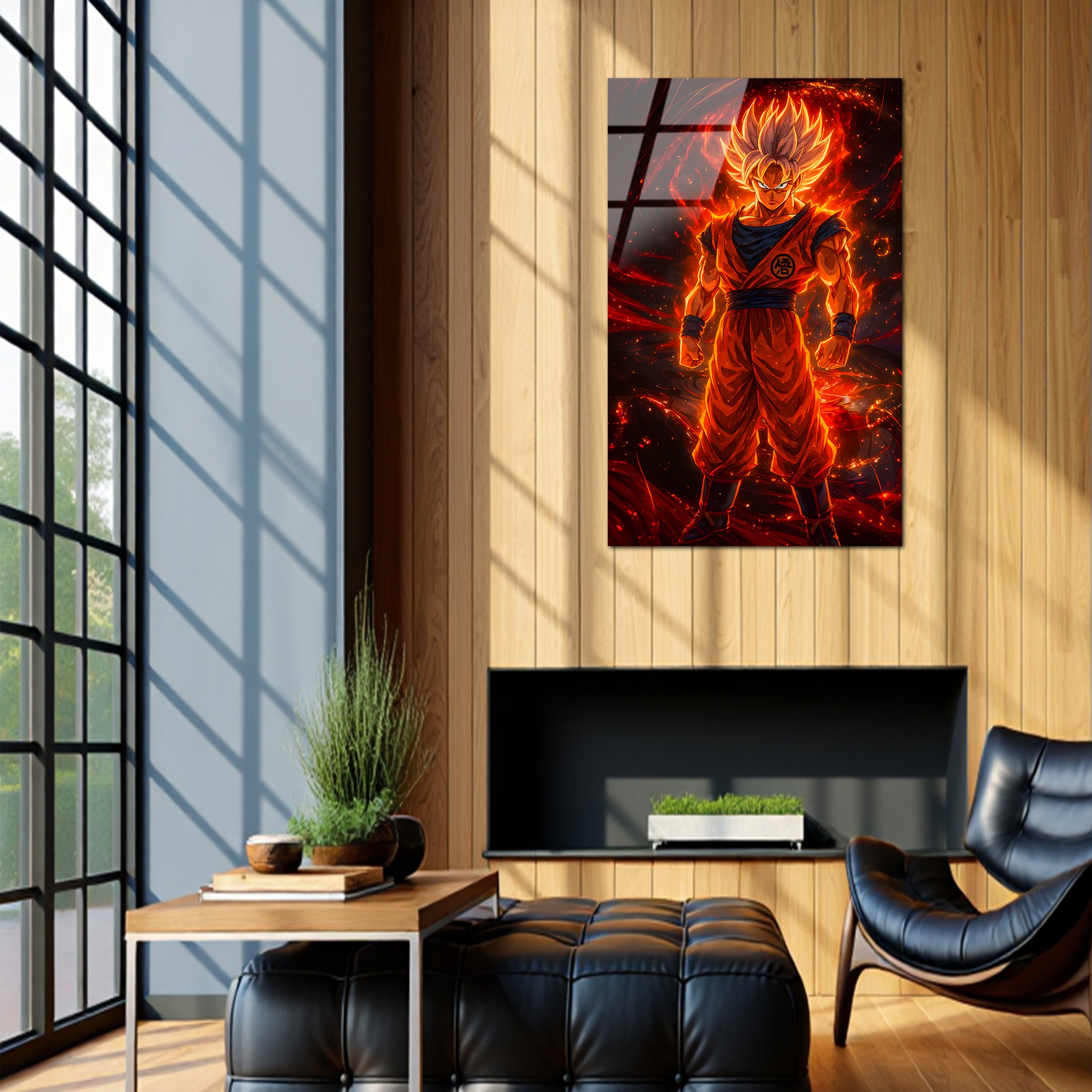 Goku: The Limitless Saiyan | Premium HD Metal Wall Art