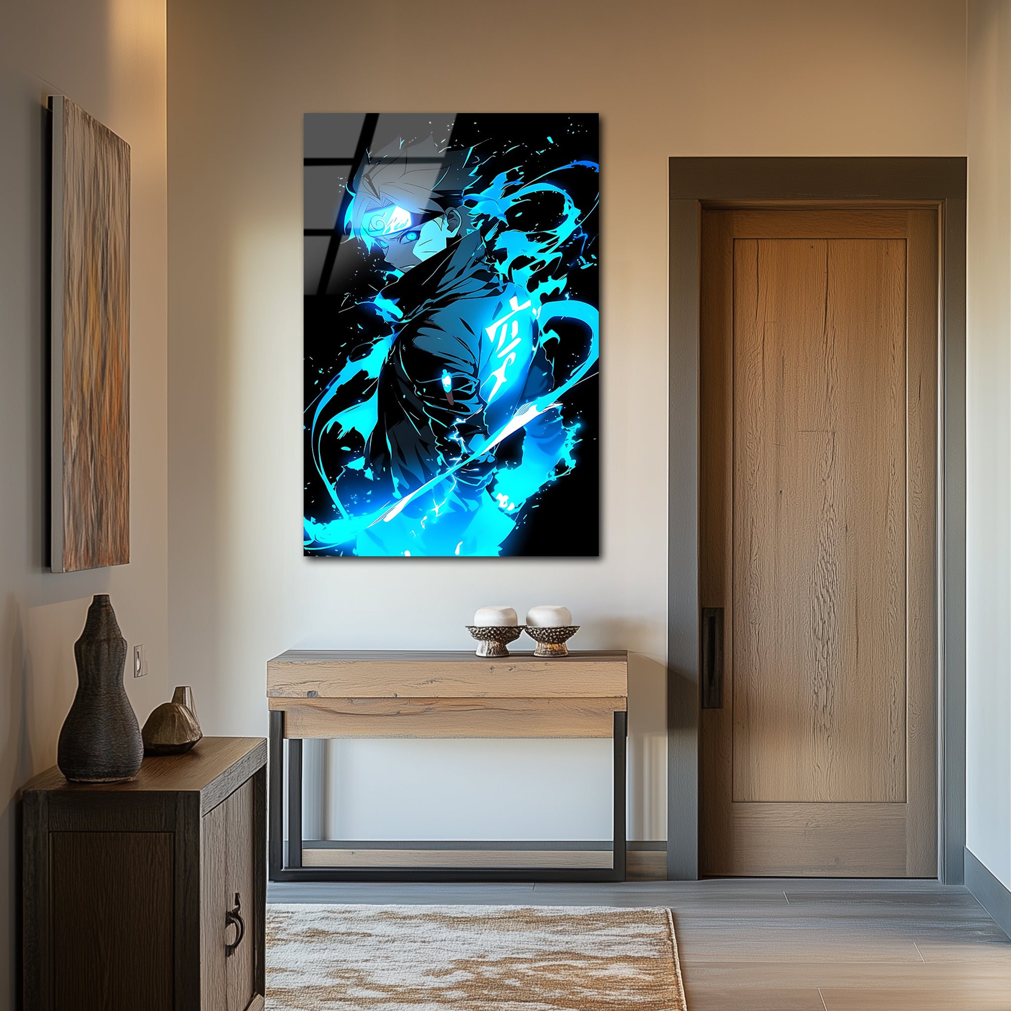 Naruto: Storm of the Hidden Lea | Premium HD Metal Wall Art