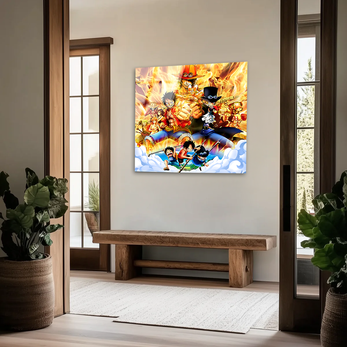 The Legacy of the Three Brothers | Premium HD Metal Wall Art