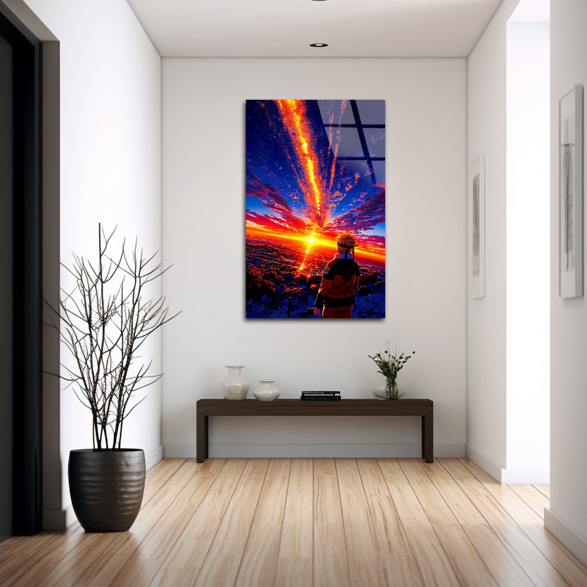 Naruto: Legacy of the Hokage | Premium HD Metal Wall Art