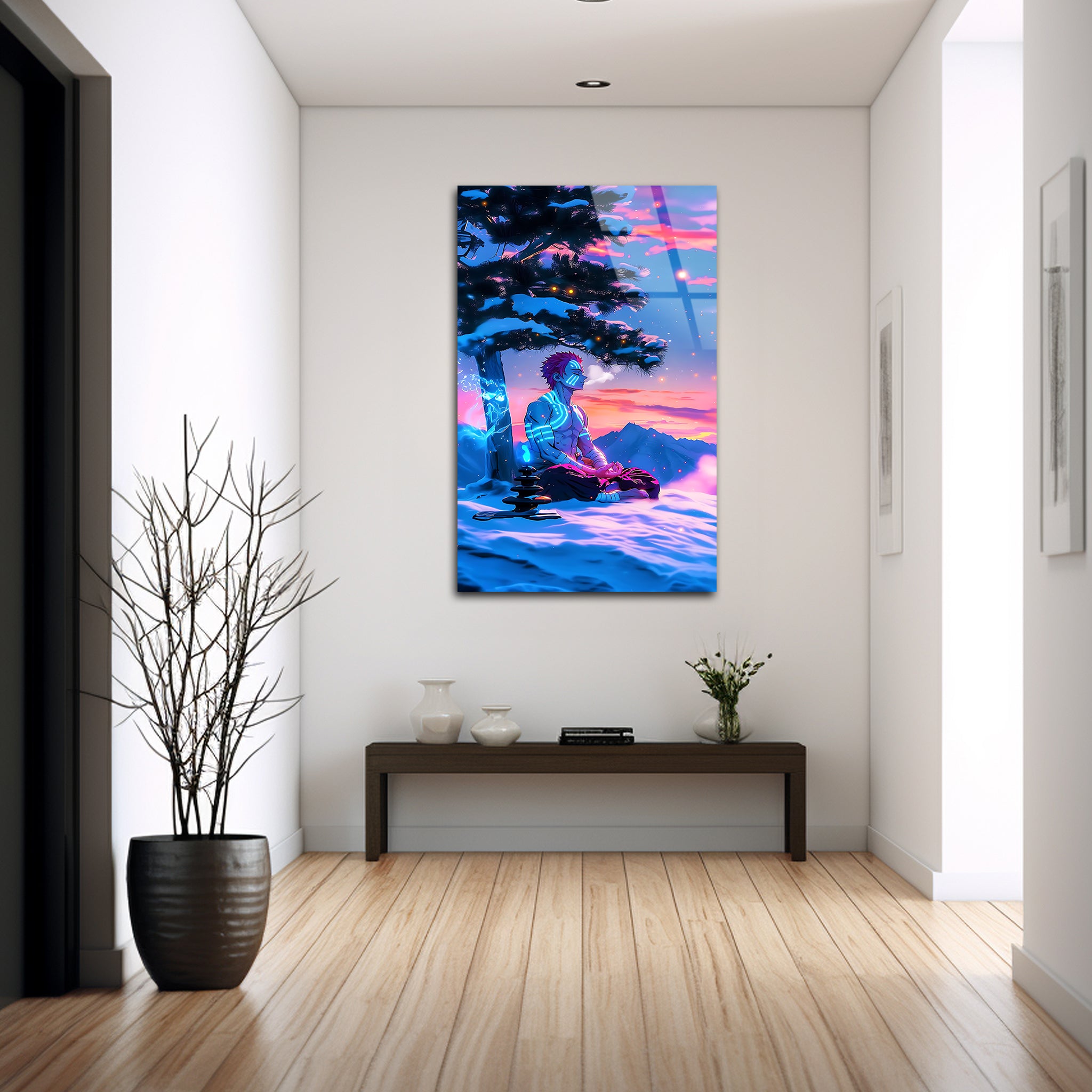 Sukuna: Silent Malice | Premium HD Metal Wall Art