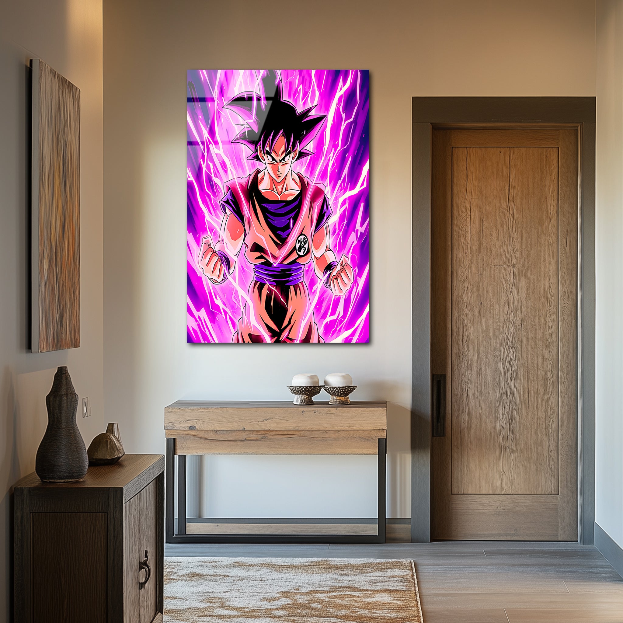 Goku: Saiyan Spirit Unleashed | Premium HD Metal Wall Art