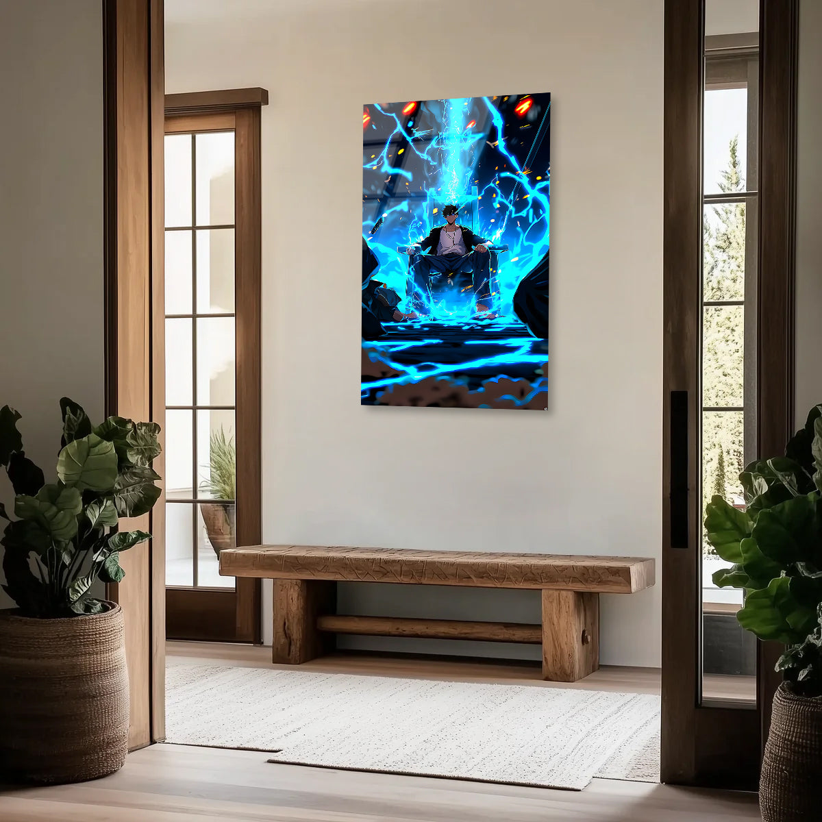 King of Eternal Night | Premium HD Metal Wall Art