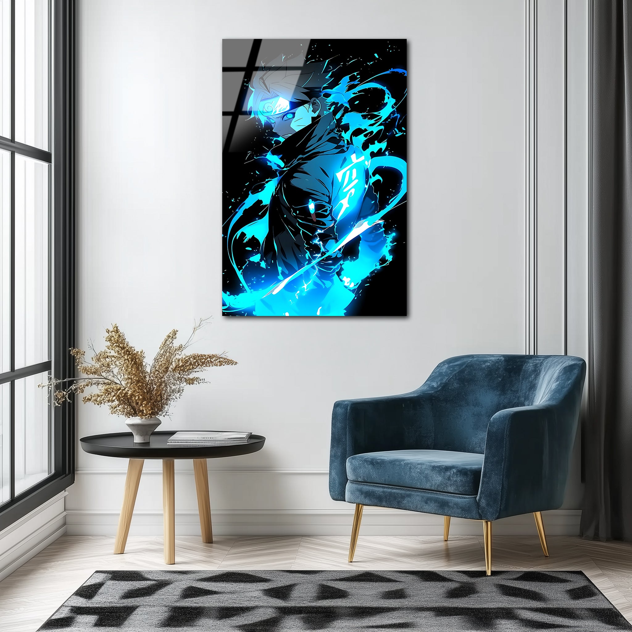 Naruto: Storm of the Hidden Lea | Premium HD Metal Wall Art