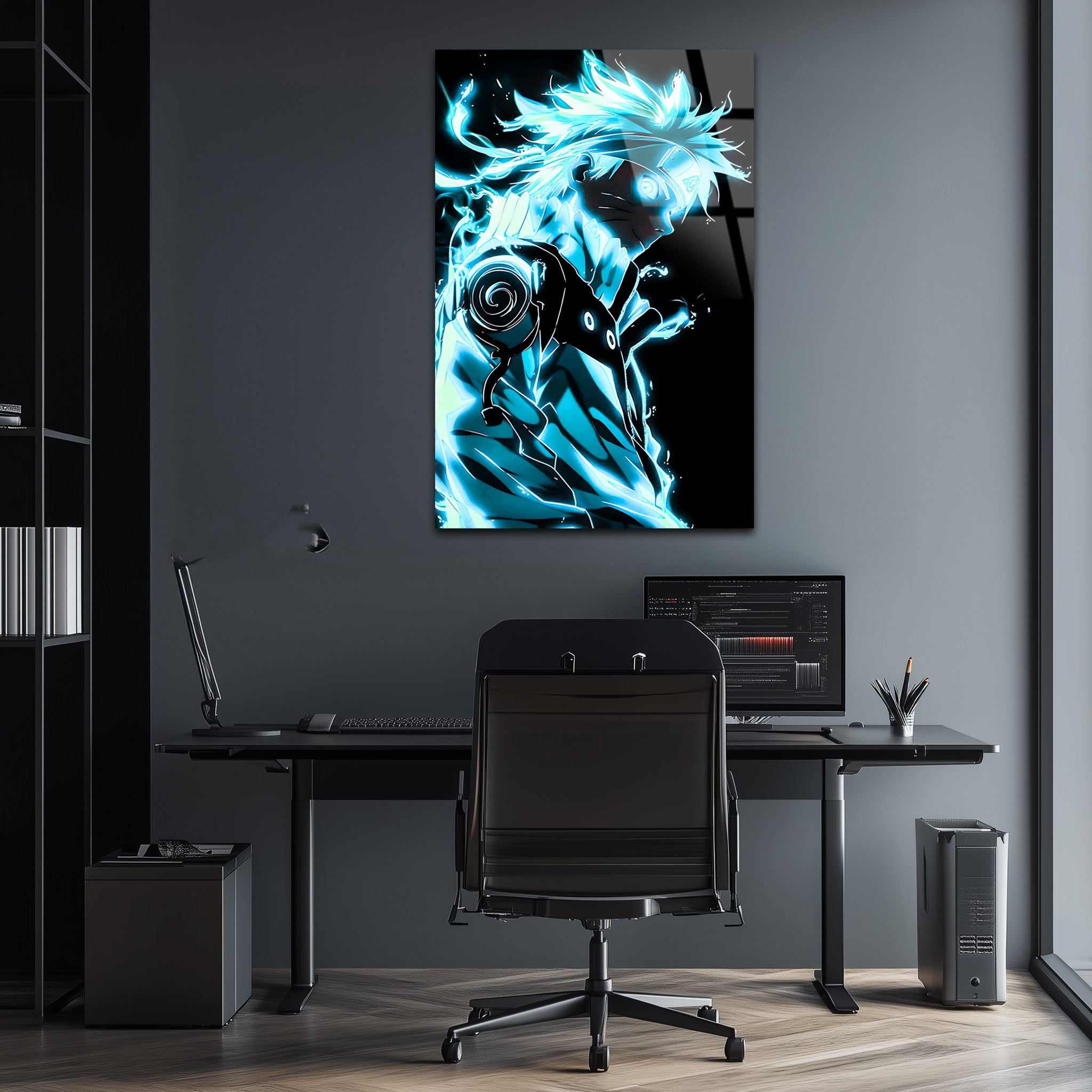 Naruto: Eternal Light of the Shinobi | Premium HD Metal Wall Art