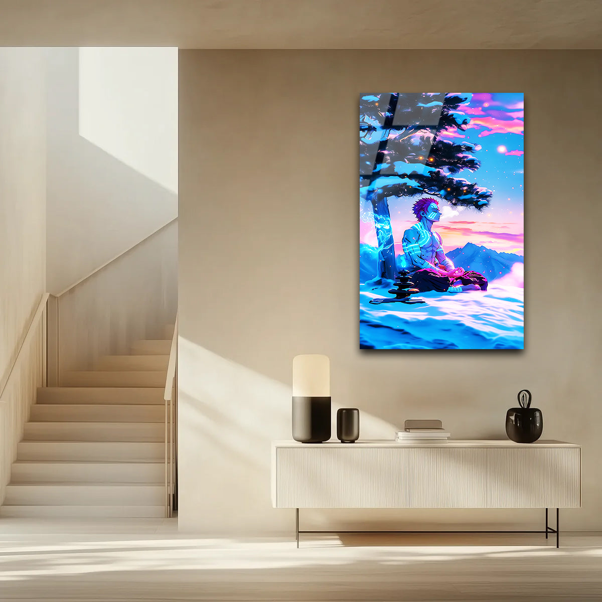 Sukuna: Silent Malice | Premium HD Metal Wall Art