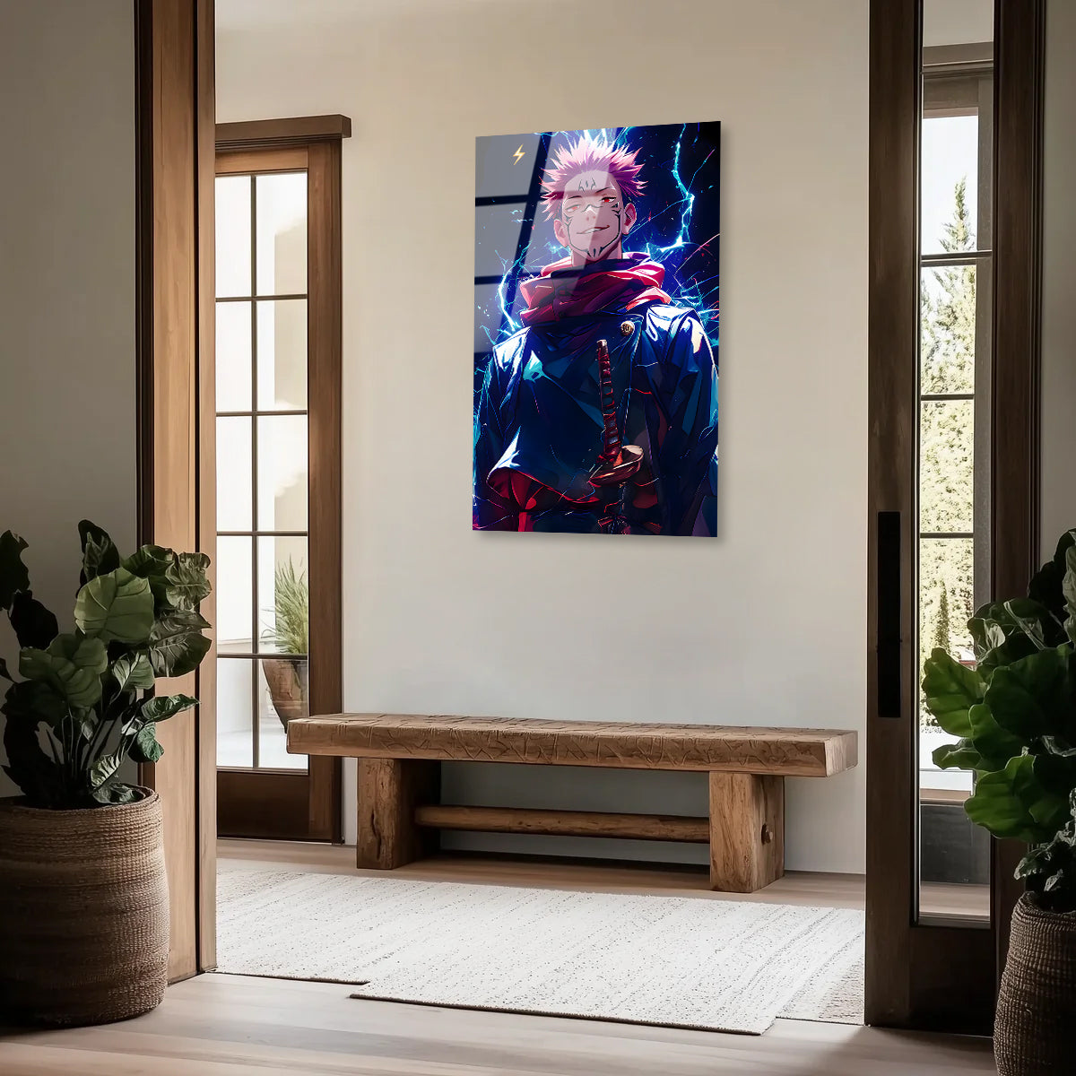 Sukuna: The King of Curses| Premium HD Metal Wall Art