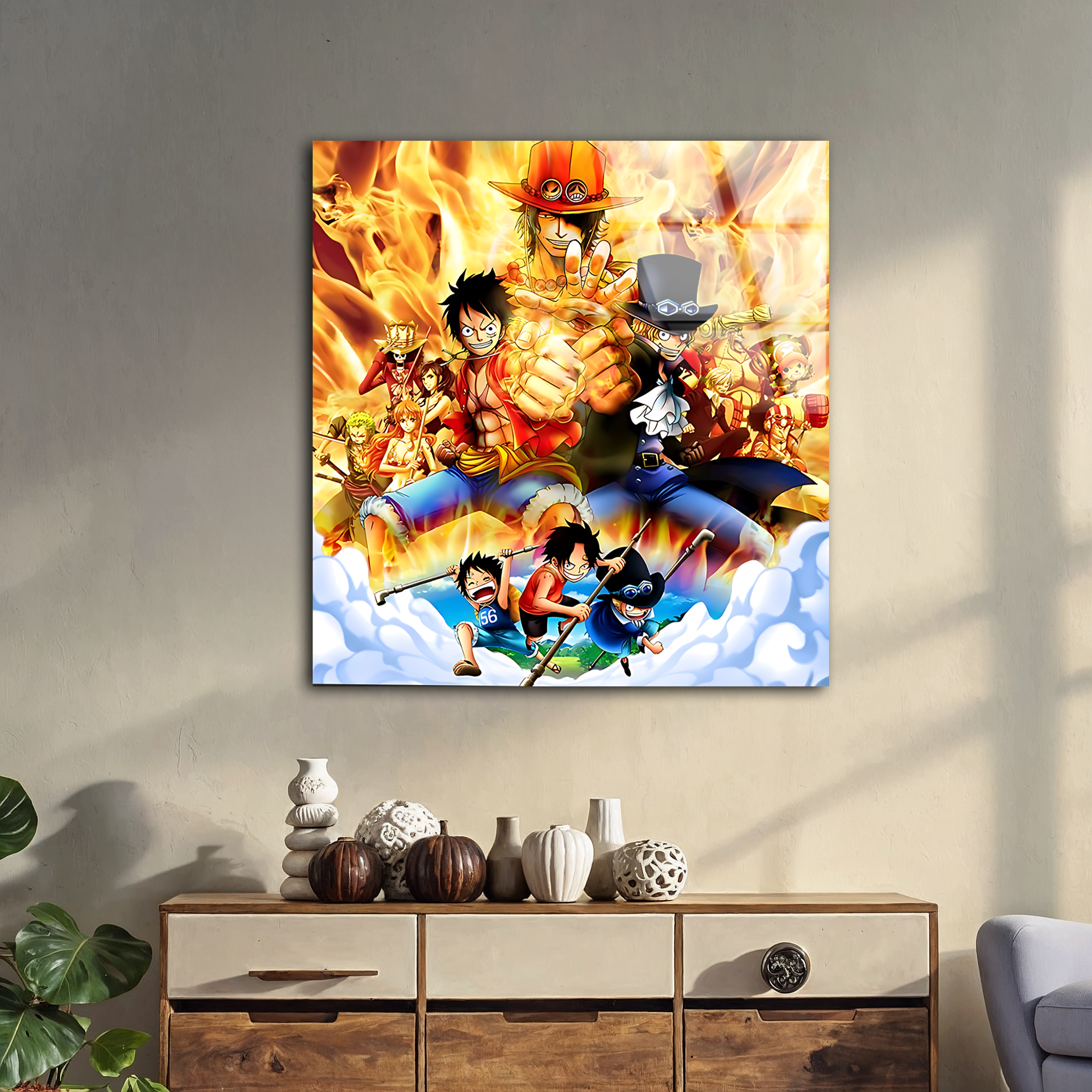 The Legacy of the Three Brothers | Premium HD Metal Wall Art