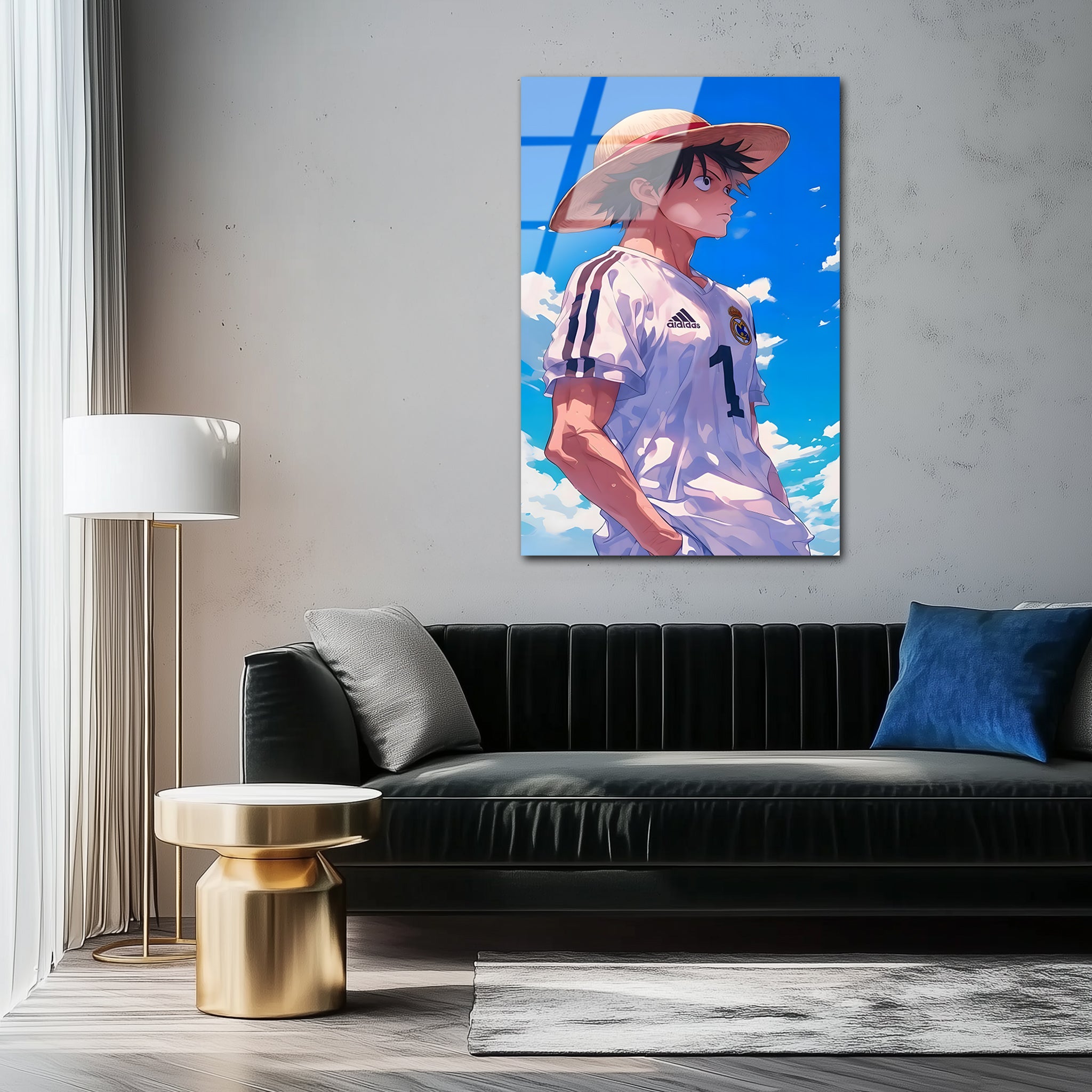 Luffy: The Champion of Freedom| Premium HD Metal Wall Art
