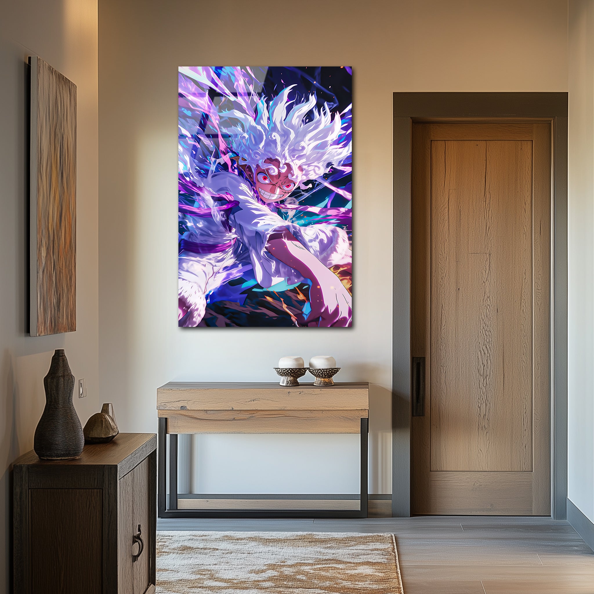 Luffy: Gear Fifth Awakening | Premium HD Metal Wall Art