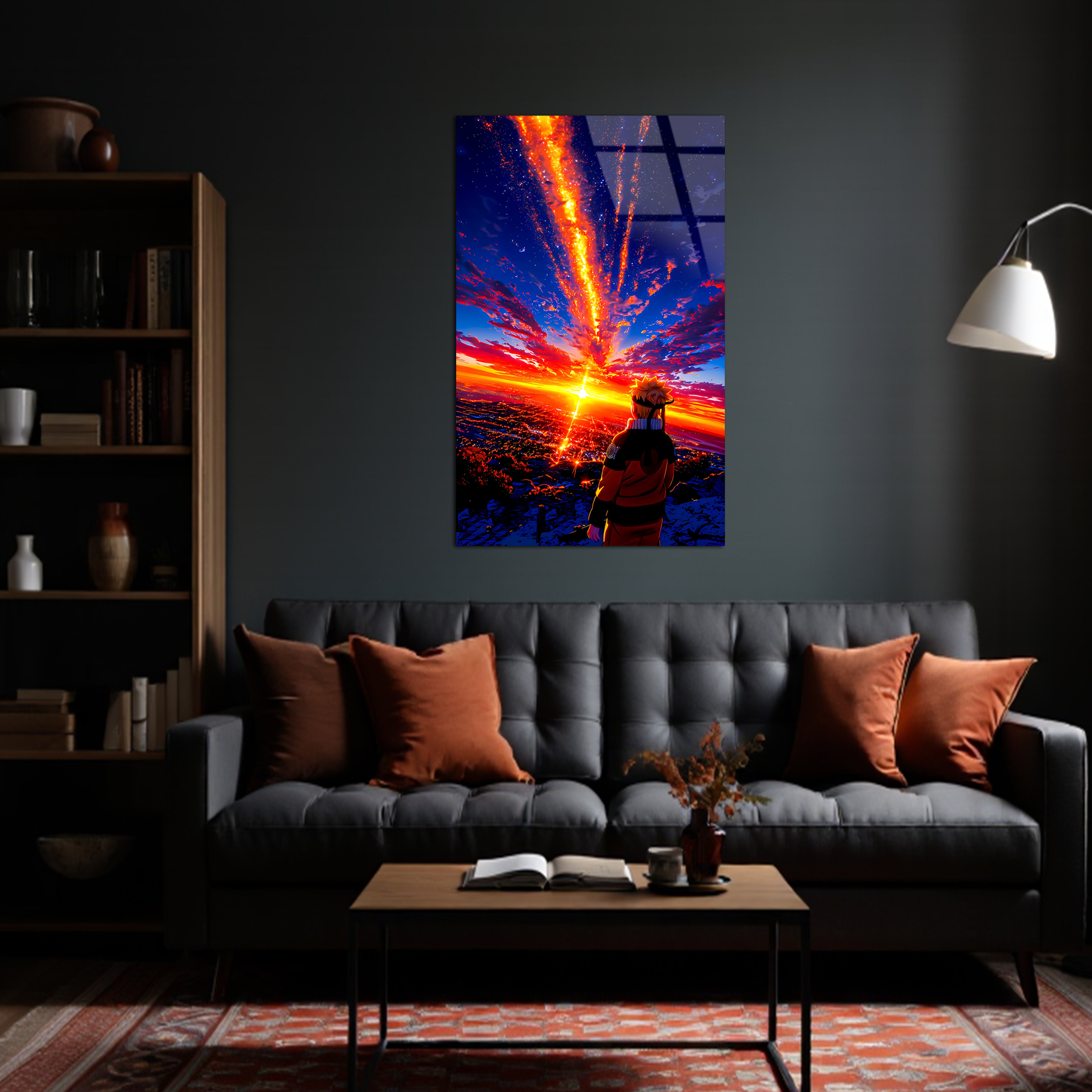 Naruto: Legacy of the Hokage | Premium HD Metal Wall Art