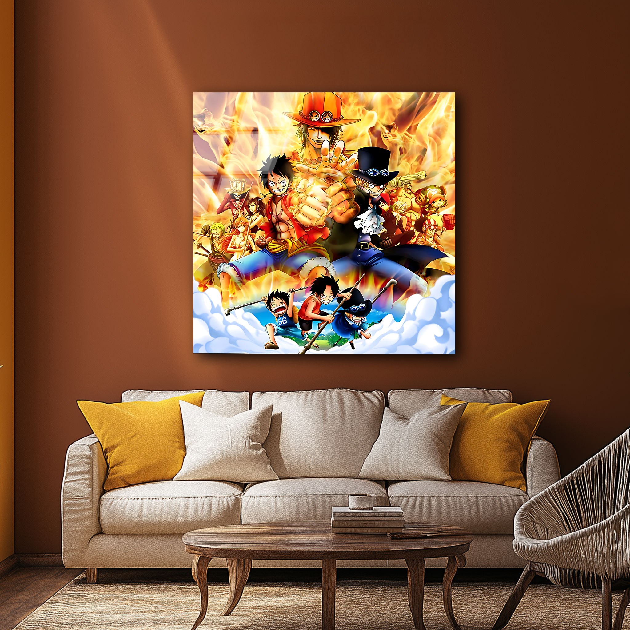 The Legacy of the Three Brothers | Premium HD Metal Wall Art