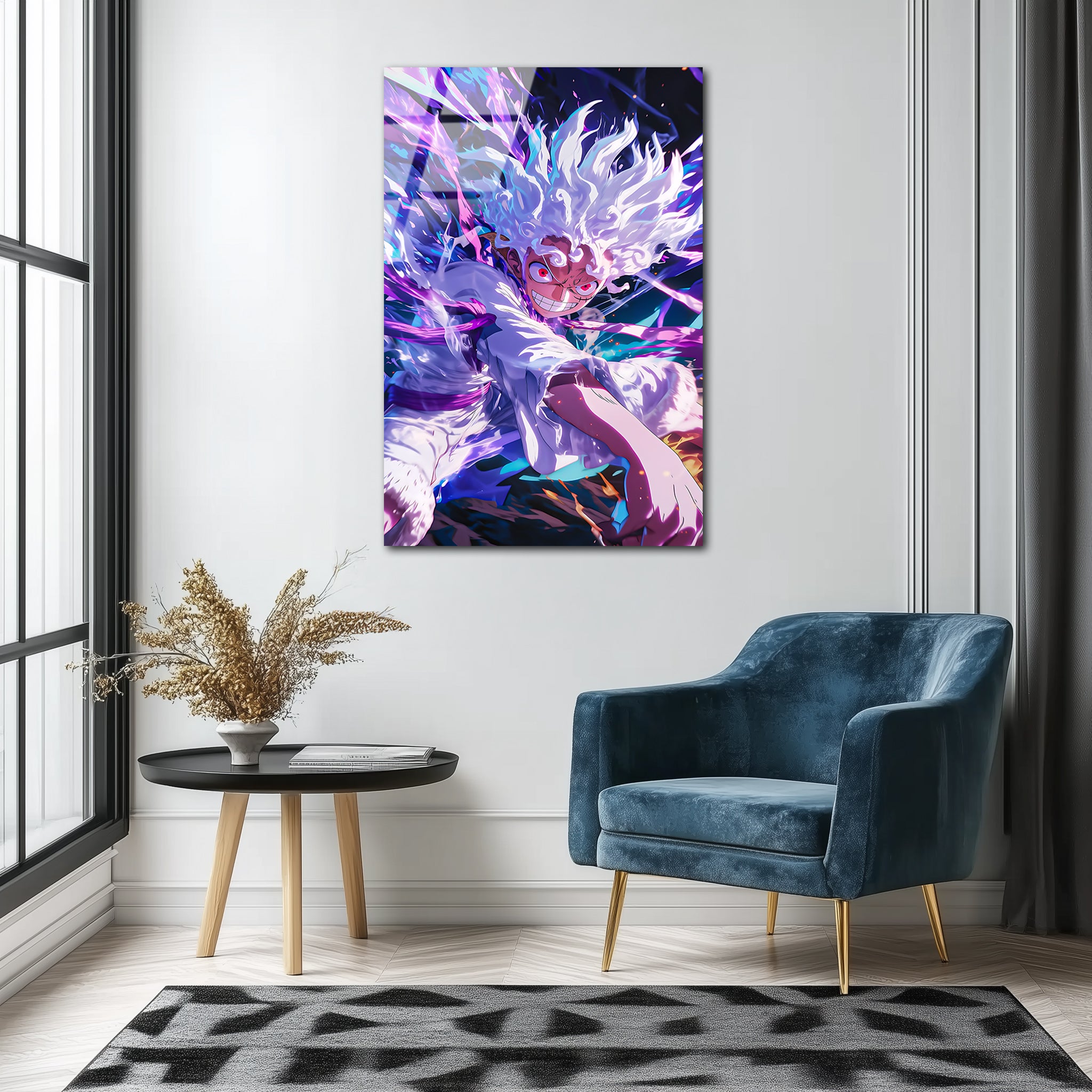 Luffy: Gear Fifth Awakening | Premium HD Metal Wall Art