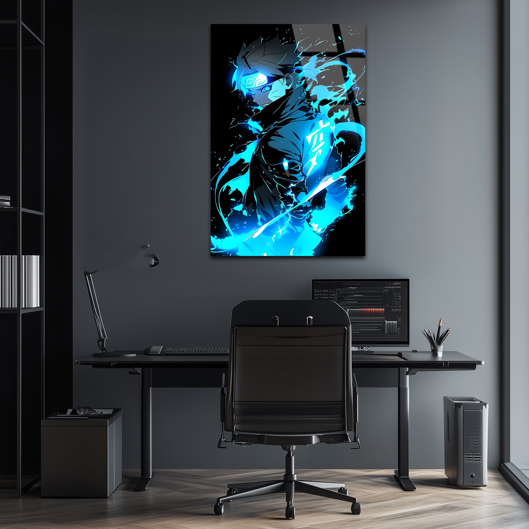 Naruto: Storm of the Hidden Lea | Premium HD Metal Wall Art