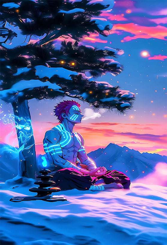 Sukuna: Silent Malice | Premium HD Metal Wall Art