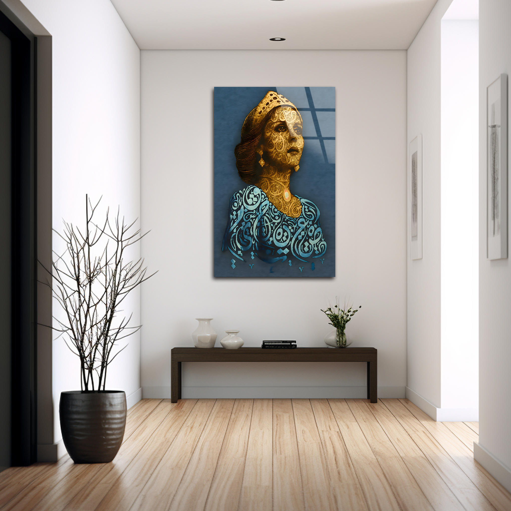 Voice of the Cedar – The Lady of Lebanese Song fayrouz | Premium HD Metal Wall Art