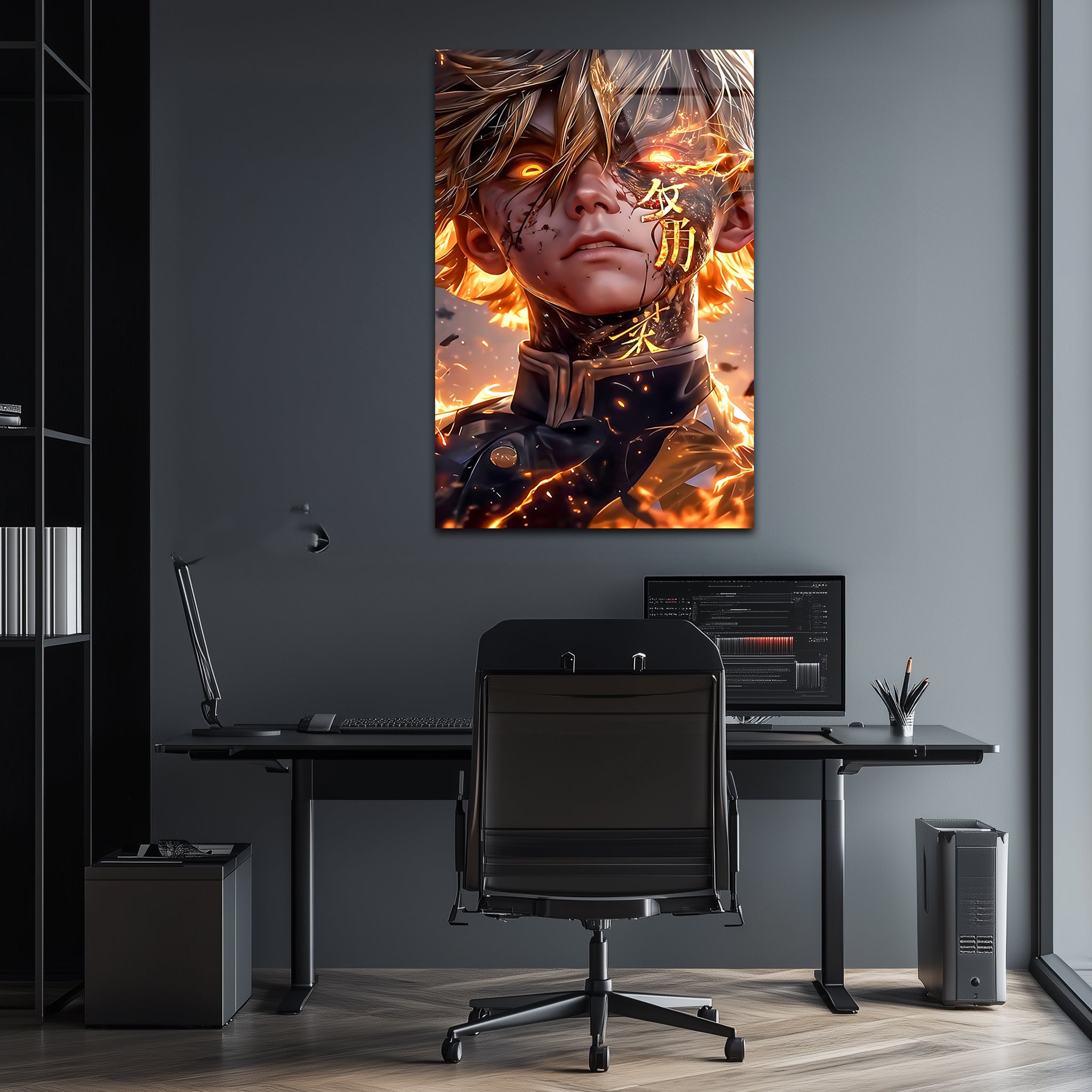 Zenitsu: Thunderclap Reborn | Premium HD Metal Wall Art