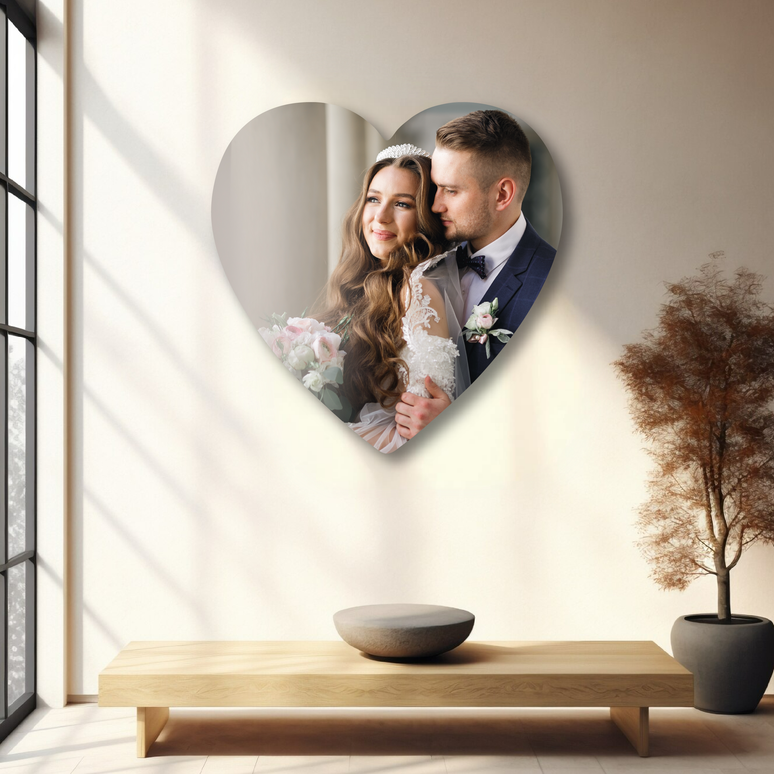 Heart Customized Wall Art | Premium HD Metal Wall Art