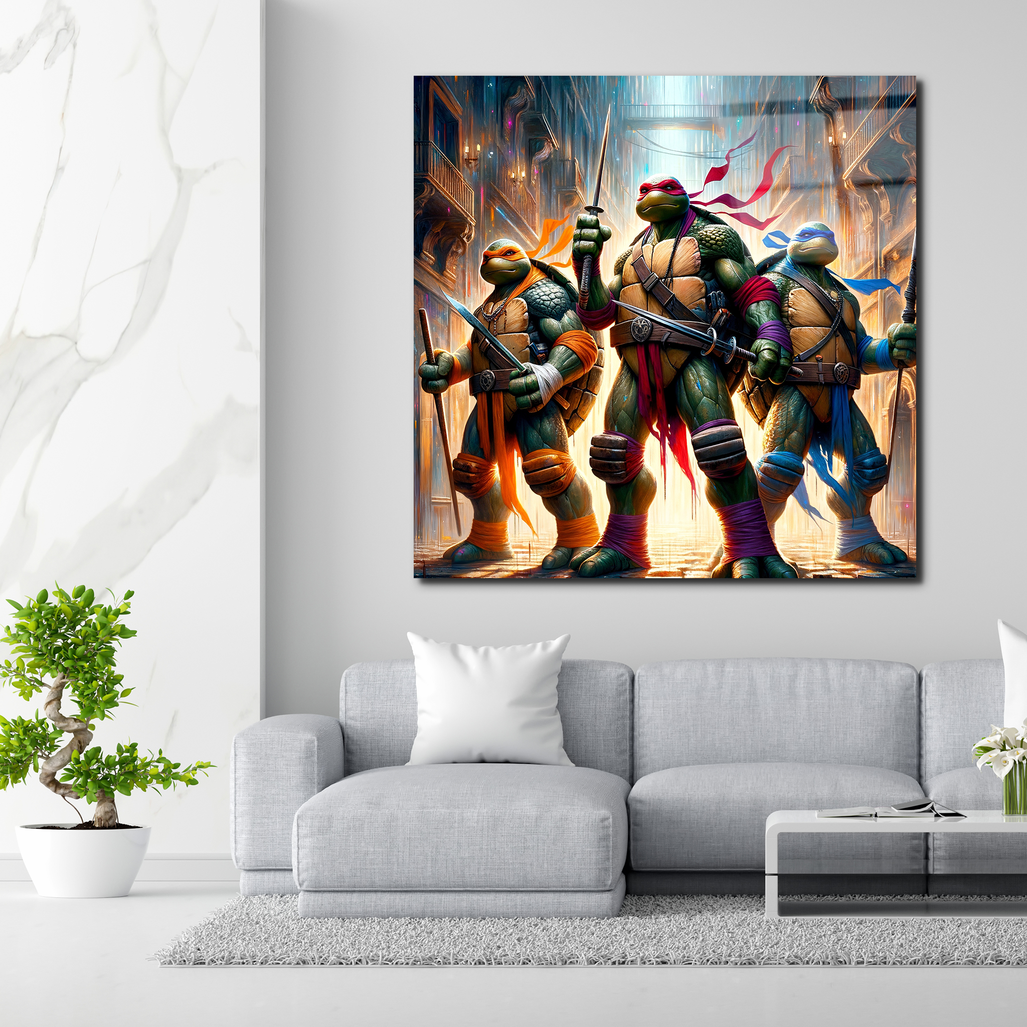 Teenage Mutant Ninja Turtles | Premium HD Metal Wall Art
