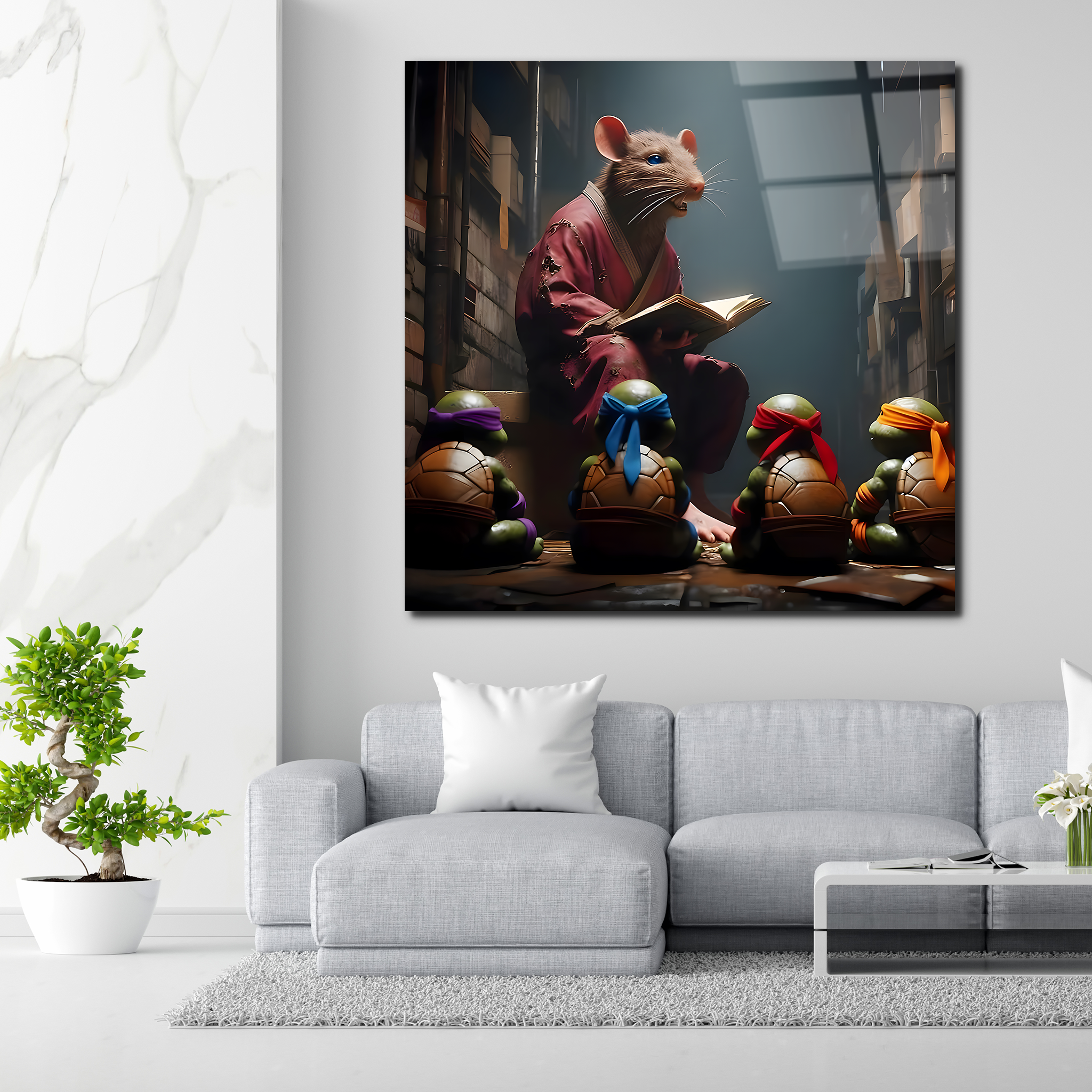 Ninja Turtles | Premium HD Metal Wall Art