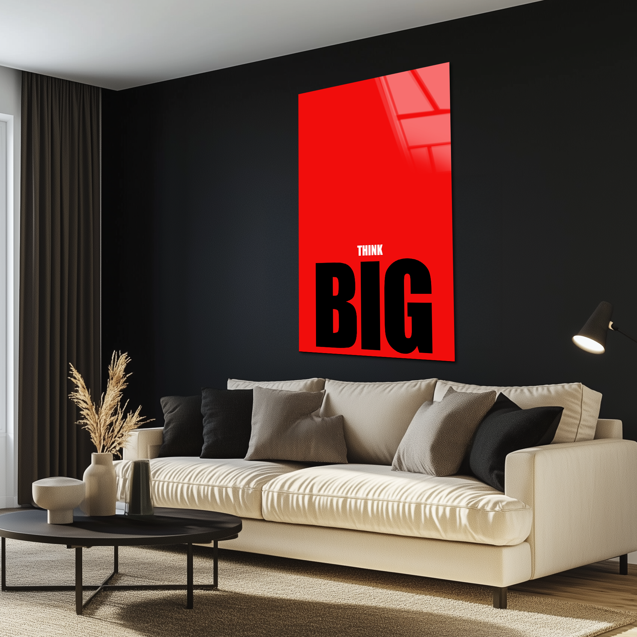 Think Big | Premium HD Metal Wall Art