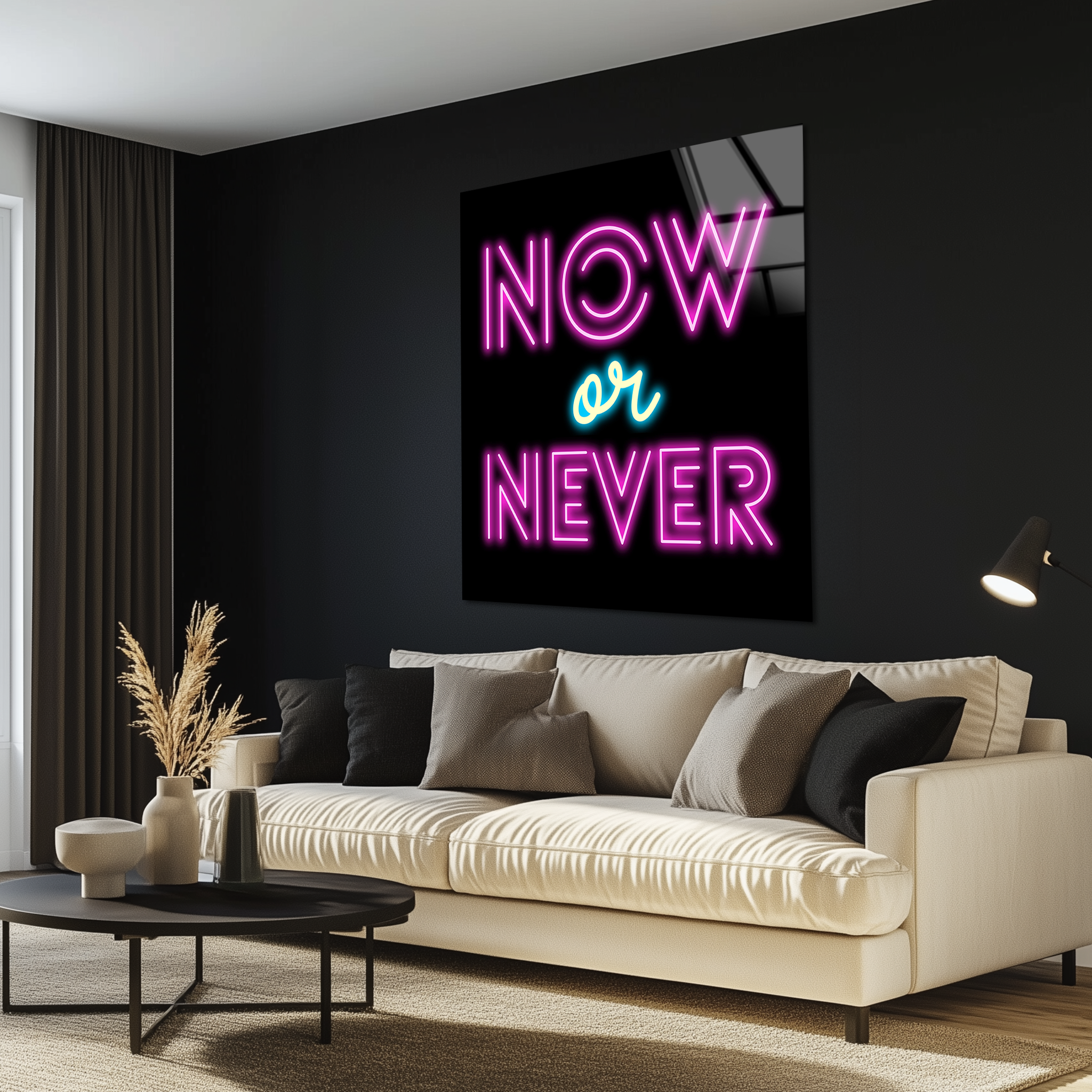Now or Never | Premium HD Metal Wall Art