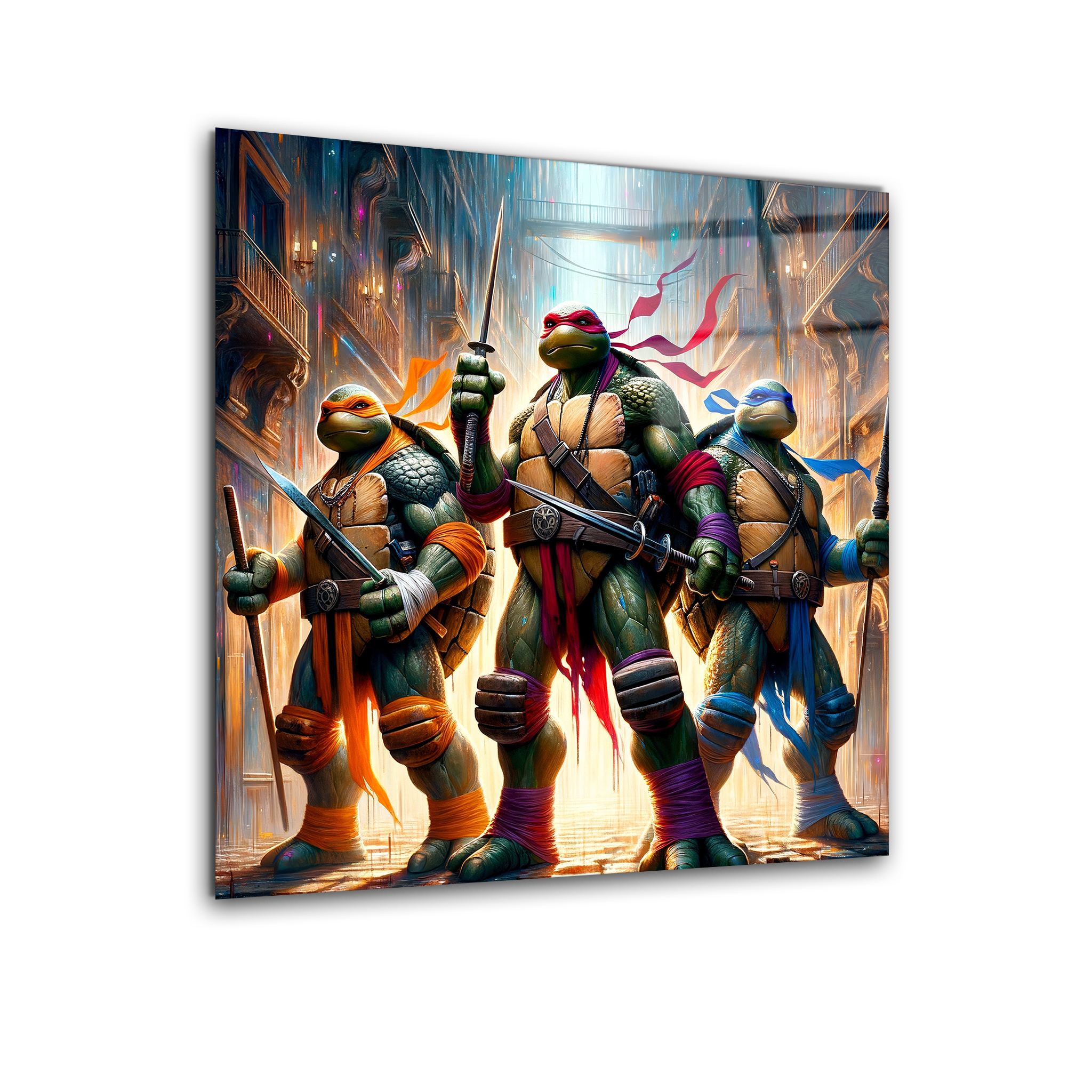 Teenage Mutant Ninja Turtles | Premium HD Metal Wall Art