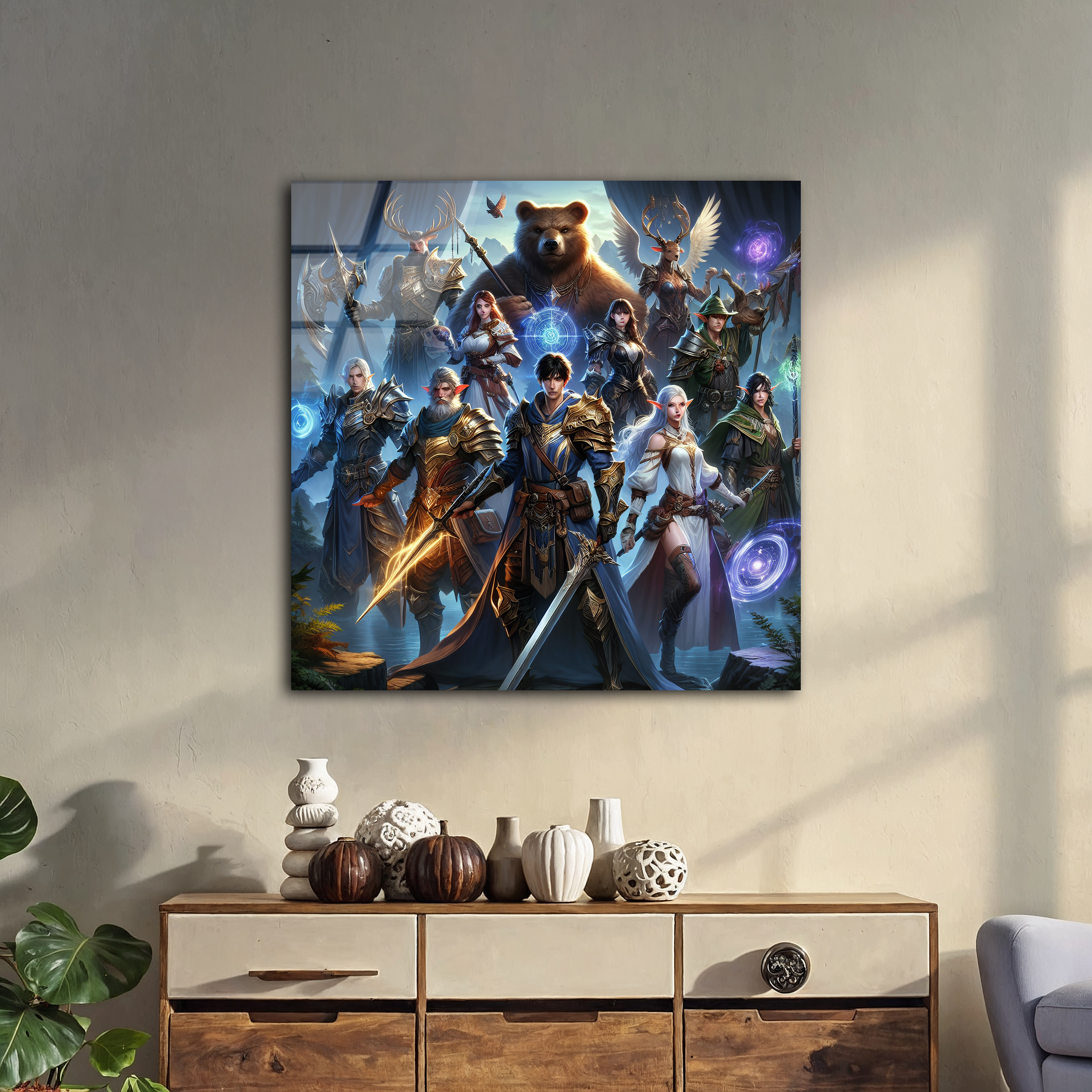 World of Warcraft | Premium HD Metal Wall Art
