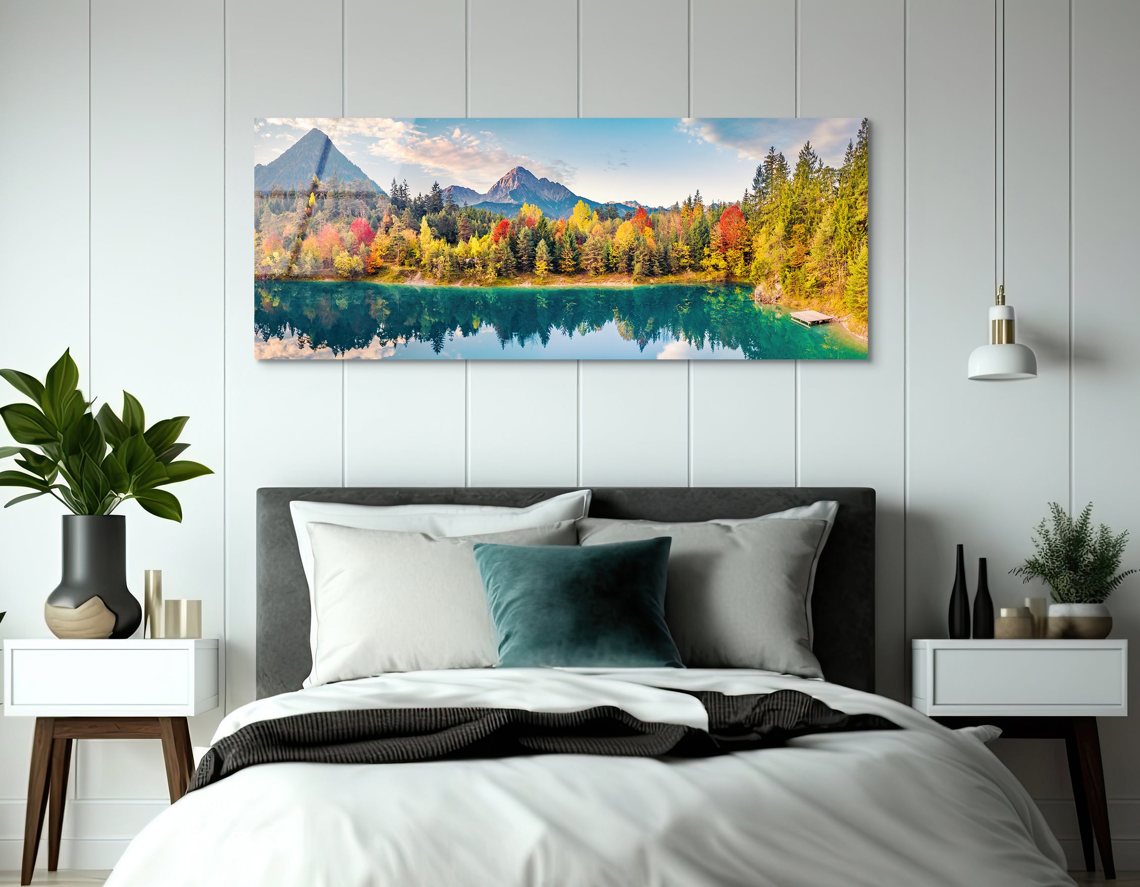 Autumn Morning | Premium HD Metal Wall Art